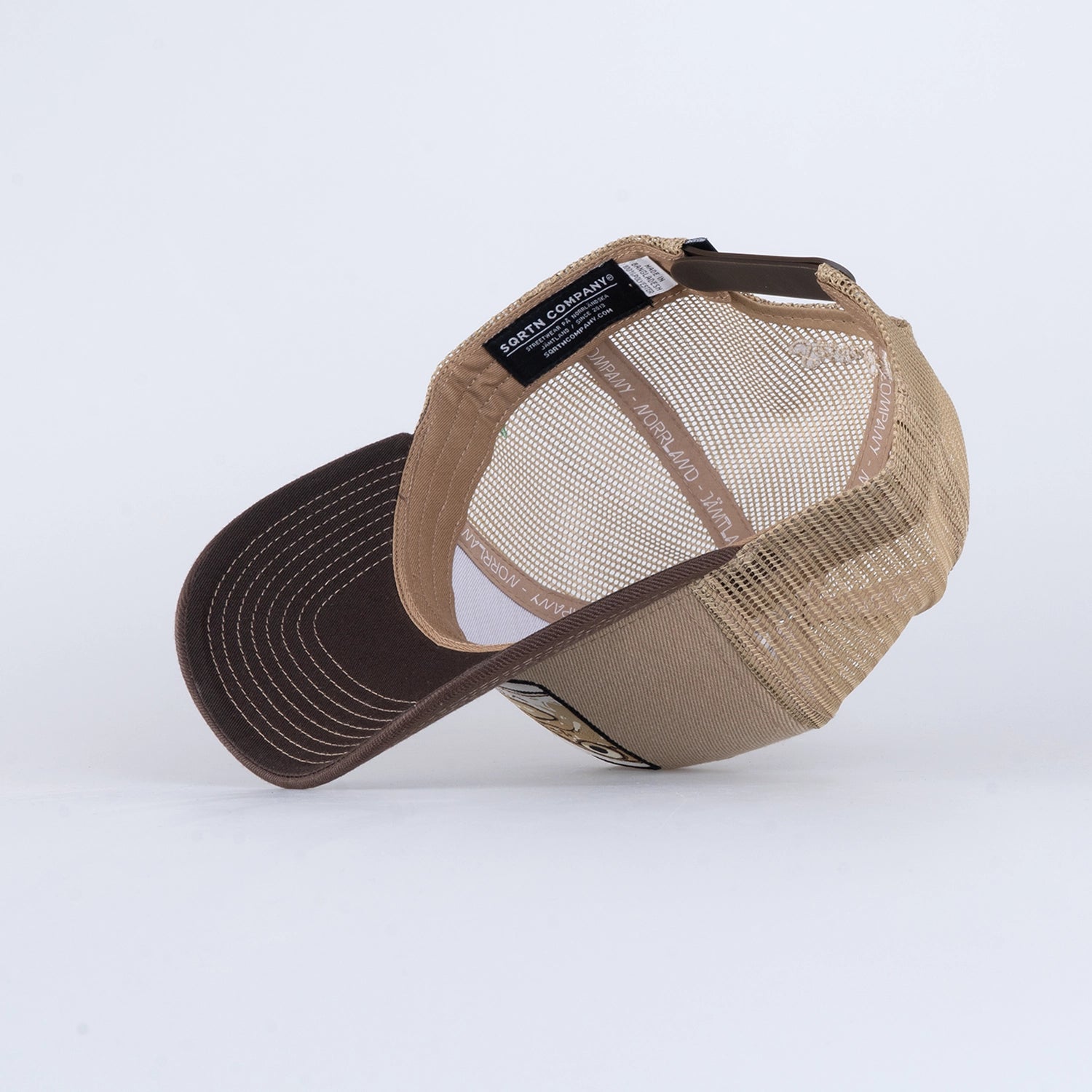 GÄDDA TRUCKER KEPS - HOOKED KHAKI