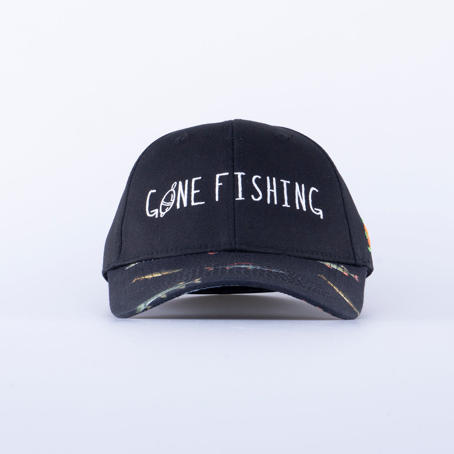 GONE FISHING KEPS - HOOKED BLACK