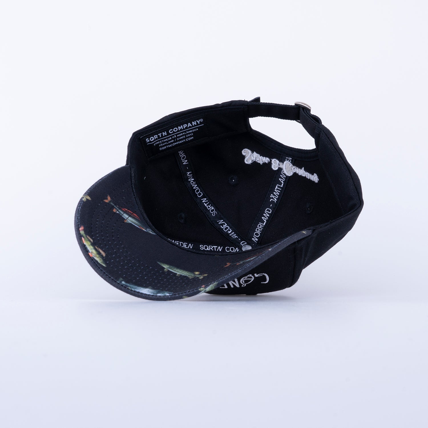 GONE FISHING KEPS - HOOKED BLACK