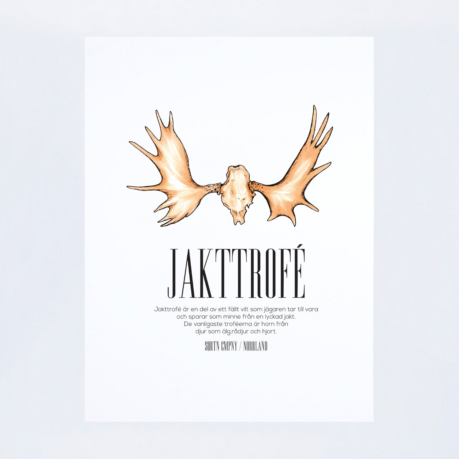 POSTER JAKTTROFÉ