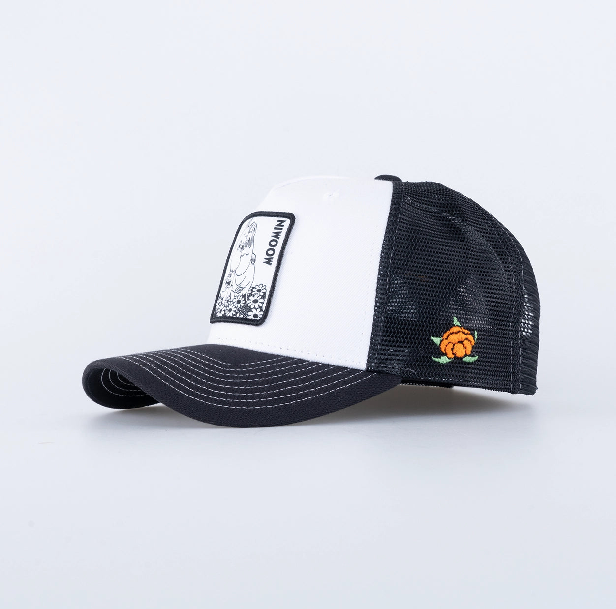 LOVE TRUCKER KEPS - HOOKED BLACK