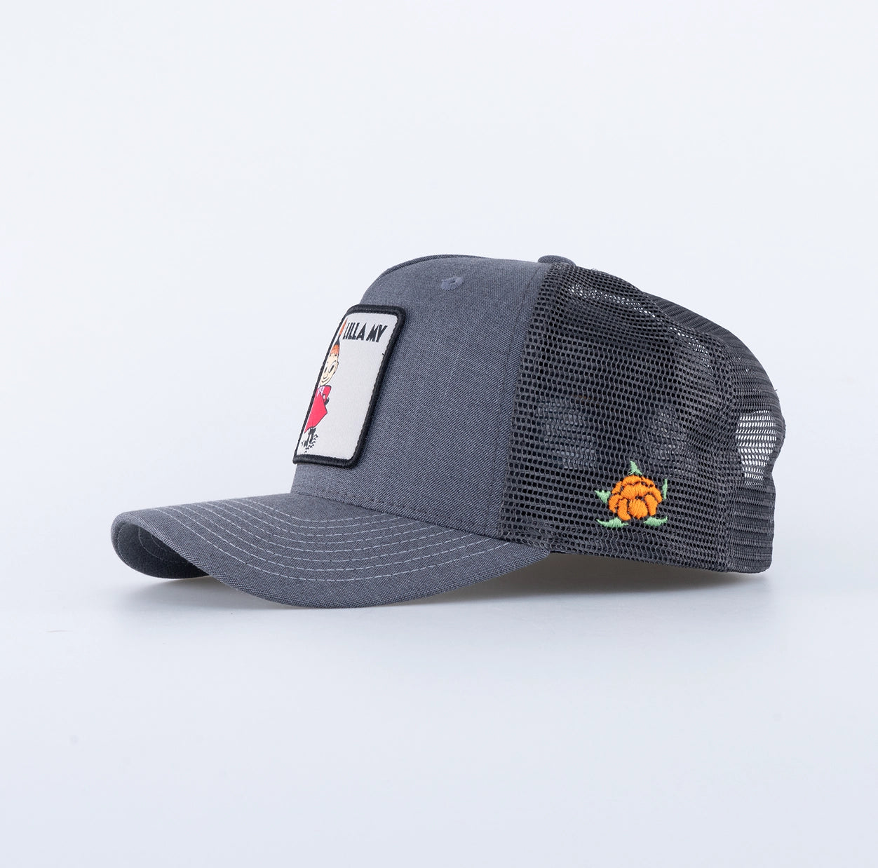 MY TRUCKER KEPS - HOOKED DARK GREY