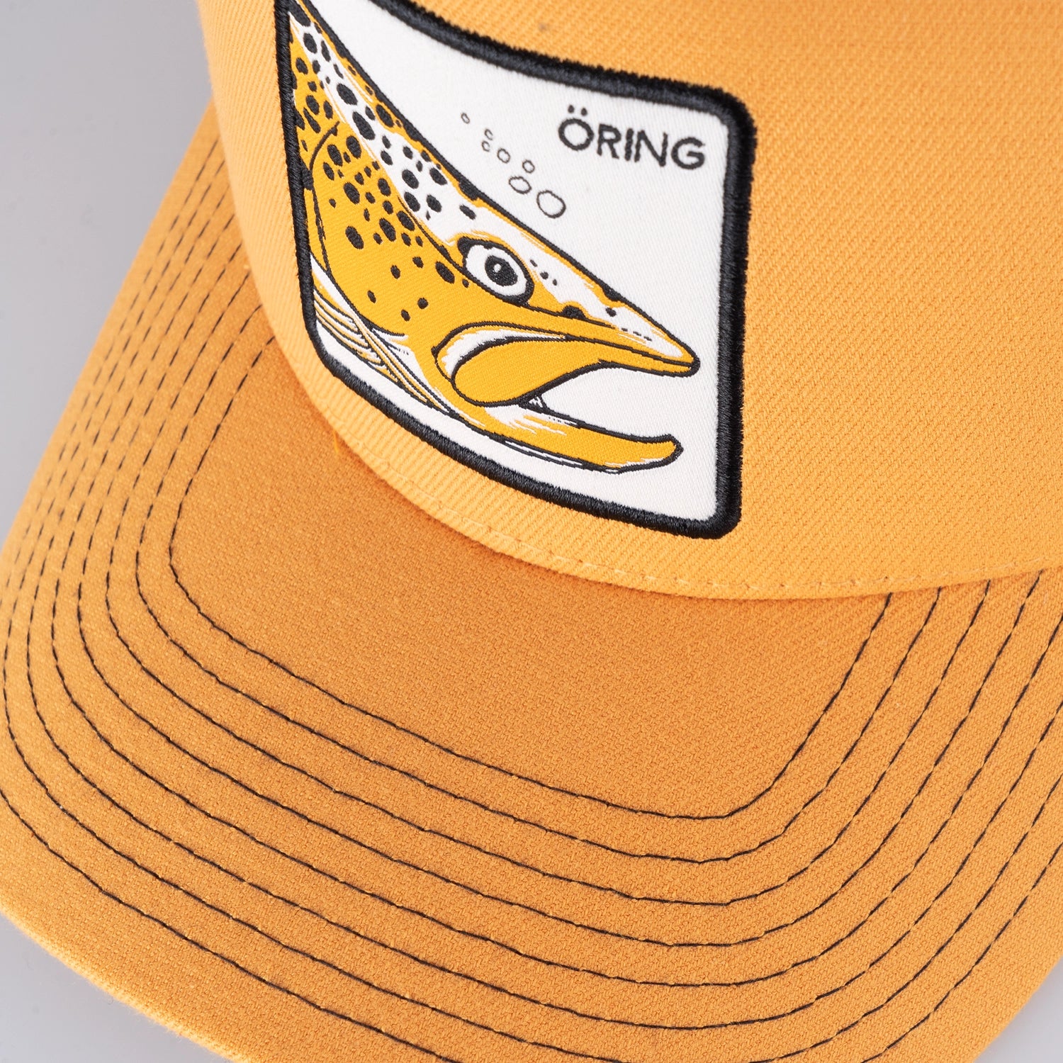 ÖRING TRUCKER KEPS - HOOKED MUSTARD