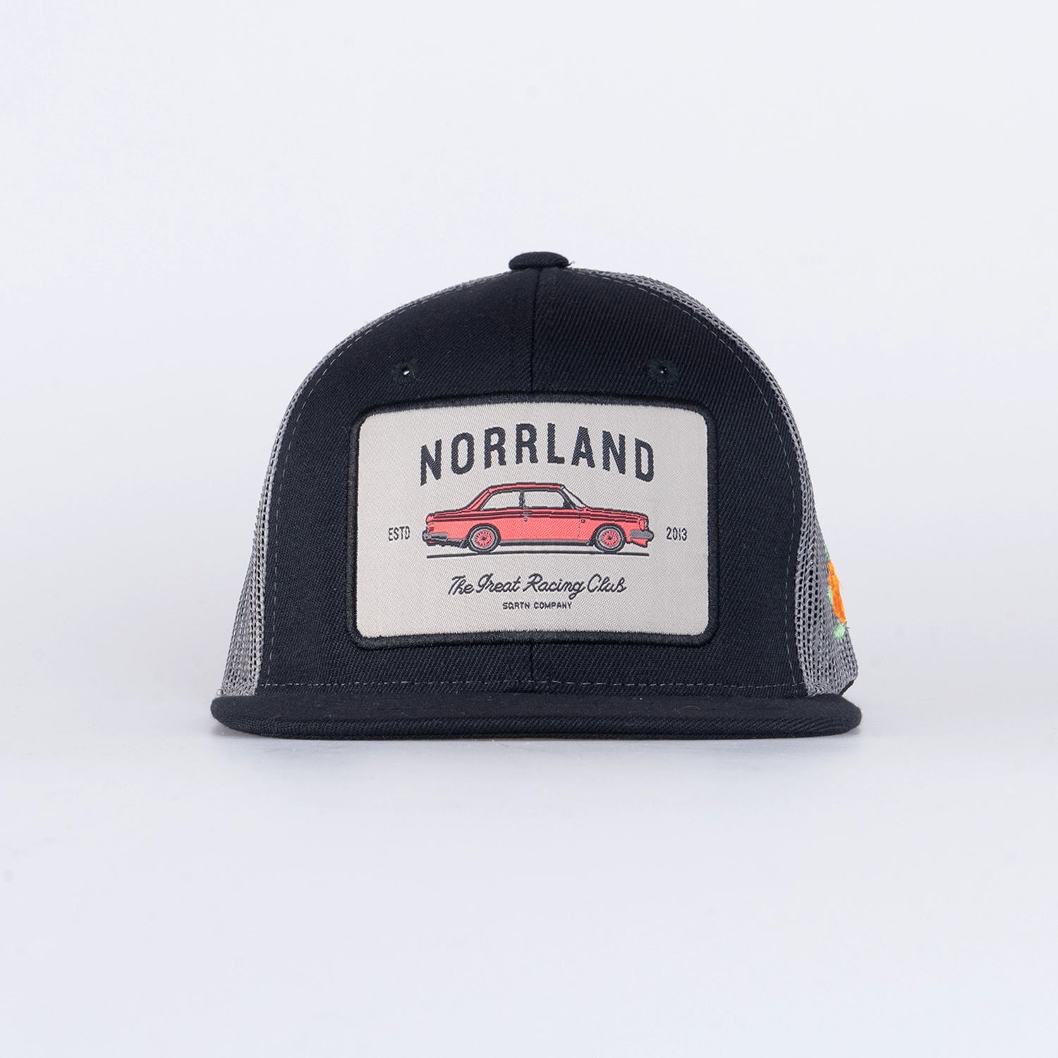 RACING KIDS TRUCKER KEPS - GREY