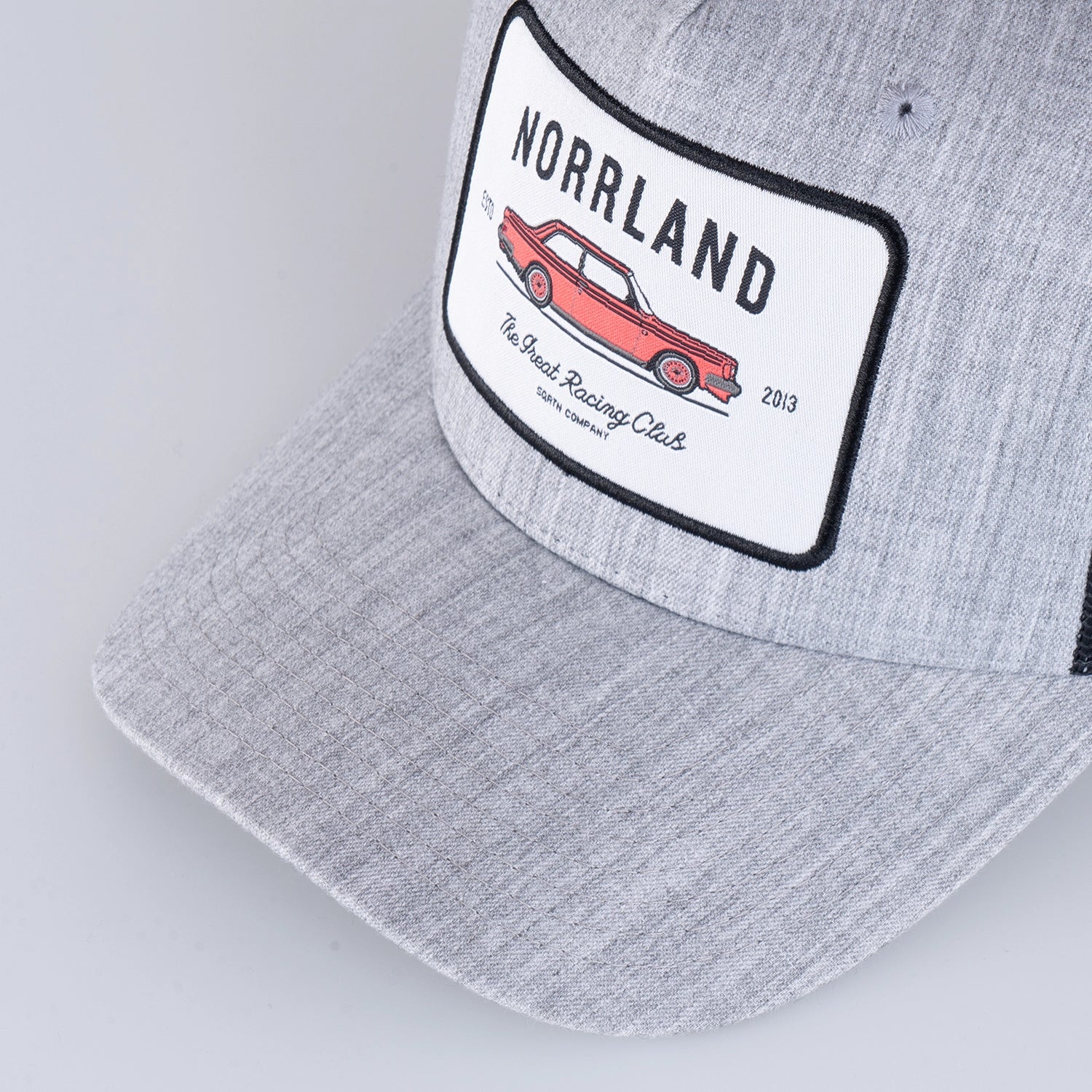 RACING TRUCKER KEPS - HOOKED GREY