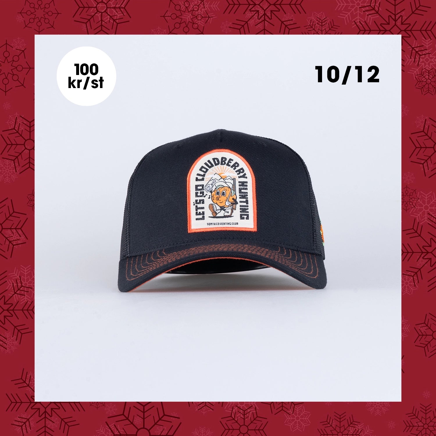 CLOUDBERRY TRUCKER KEPS - HOOKED BLACK