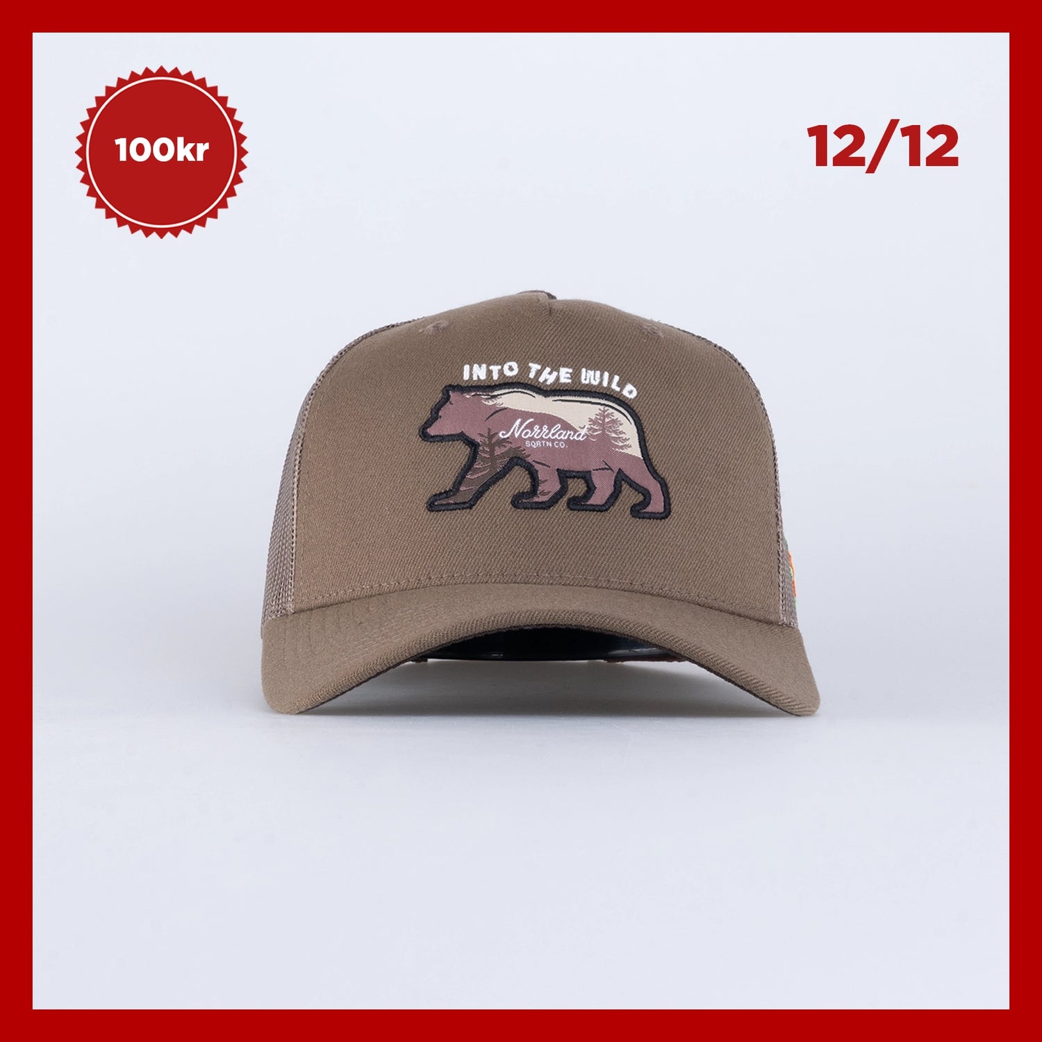 BEAR TRUCKER KEPS - HOOKED BROWN