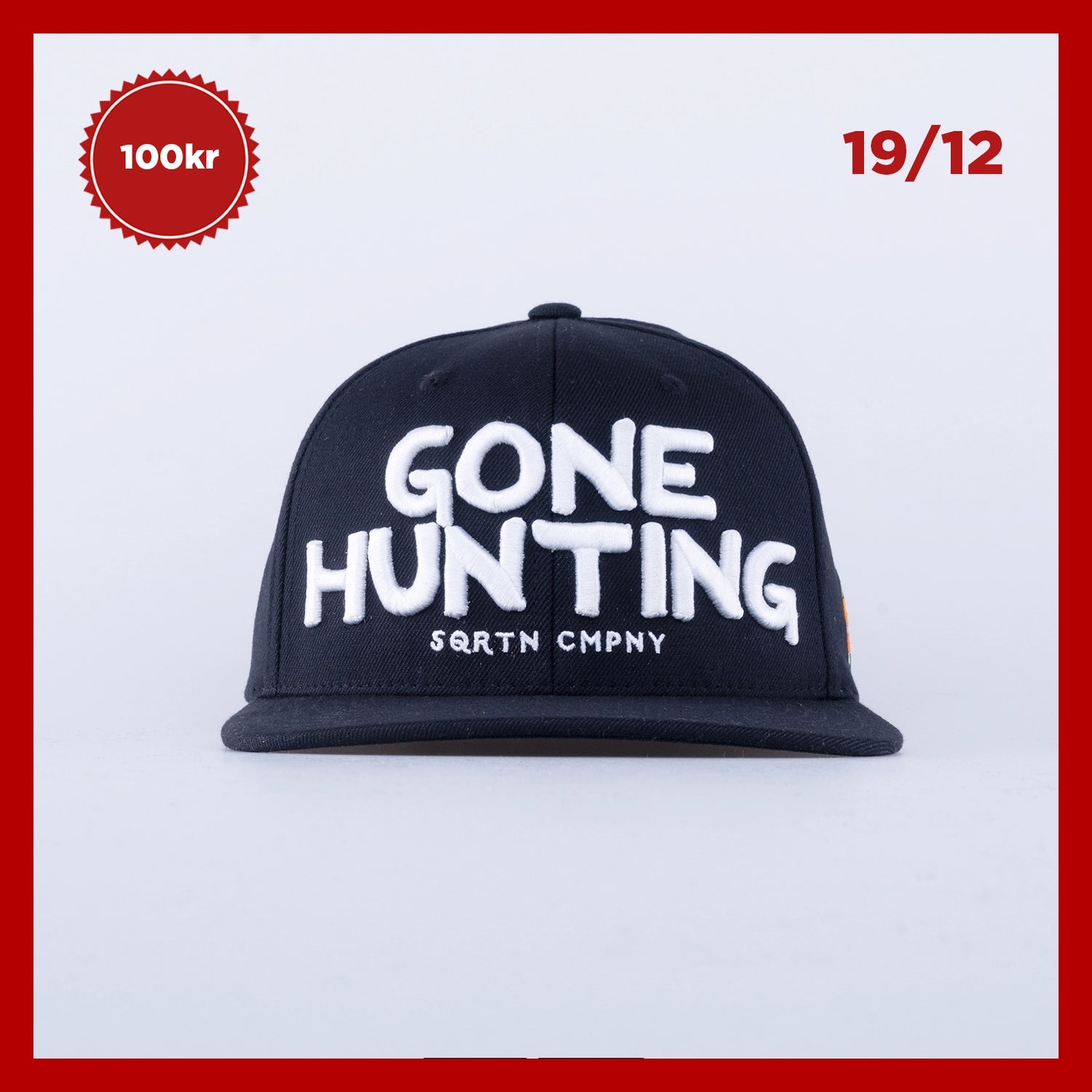 GONE HUNTING KEPS - BLACK