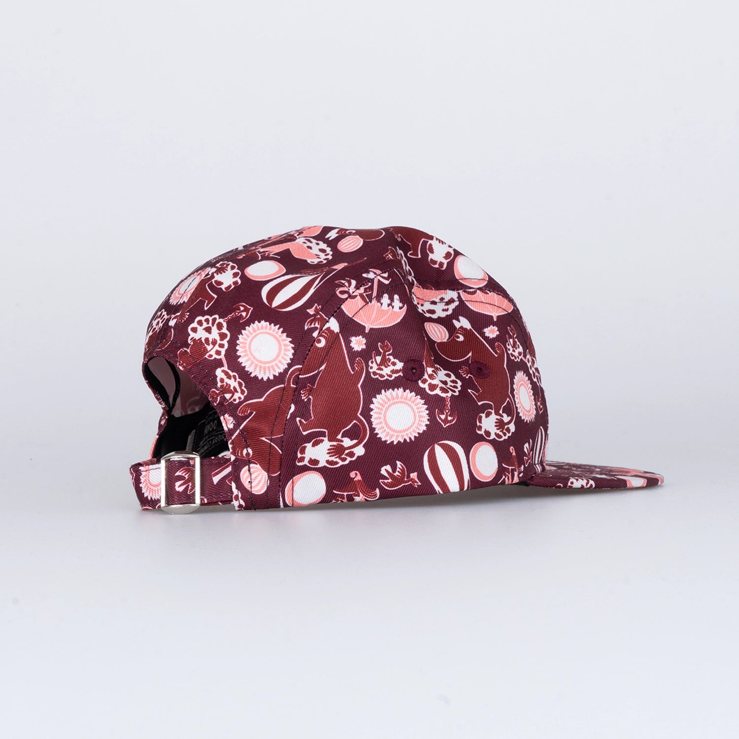 TGN SCRIPT KIDS 5-PANEL KEPS - MUMIN BURGUNDY