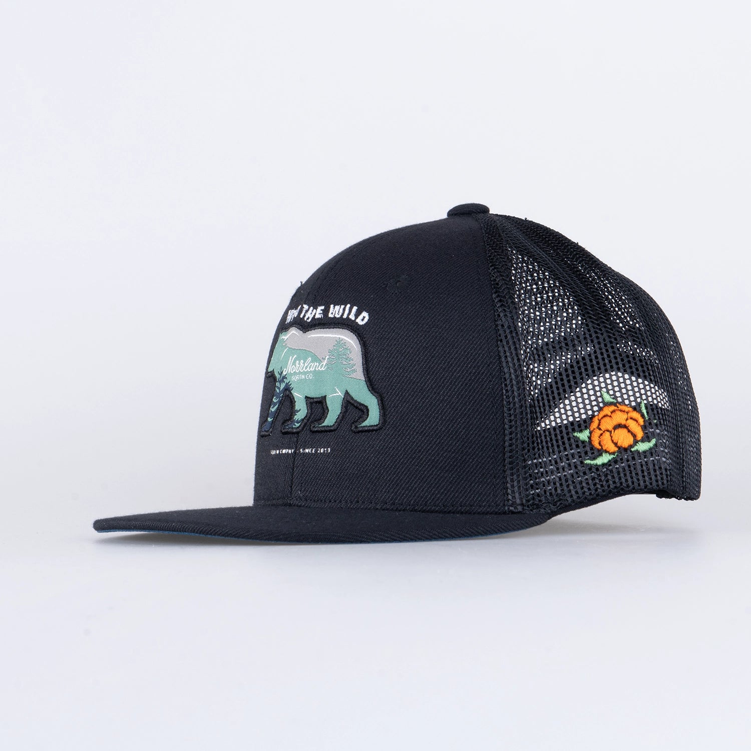 BEAR KIDS TRUCKER KEPS - BLACK