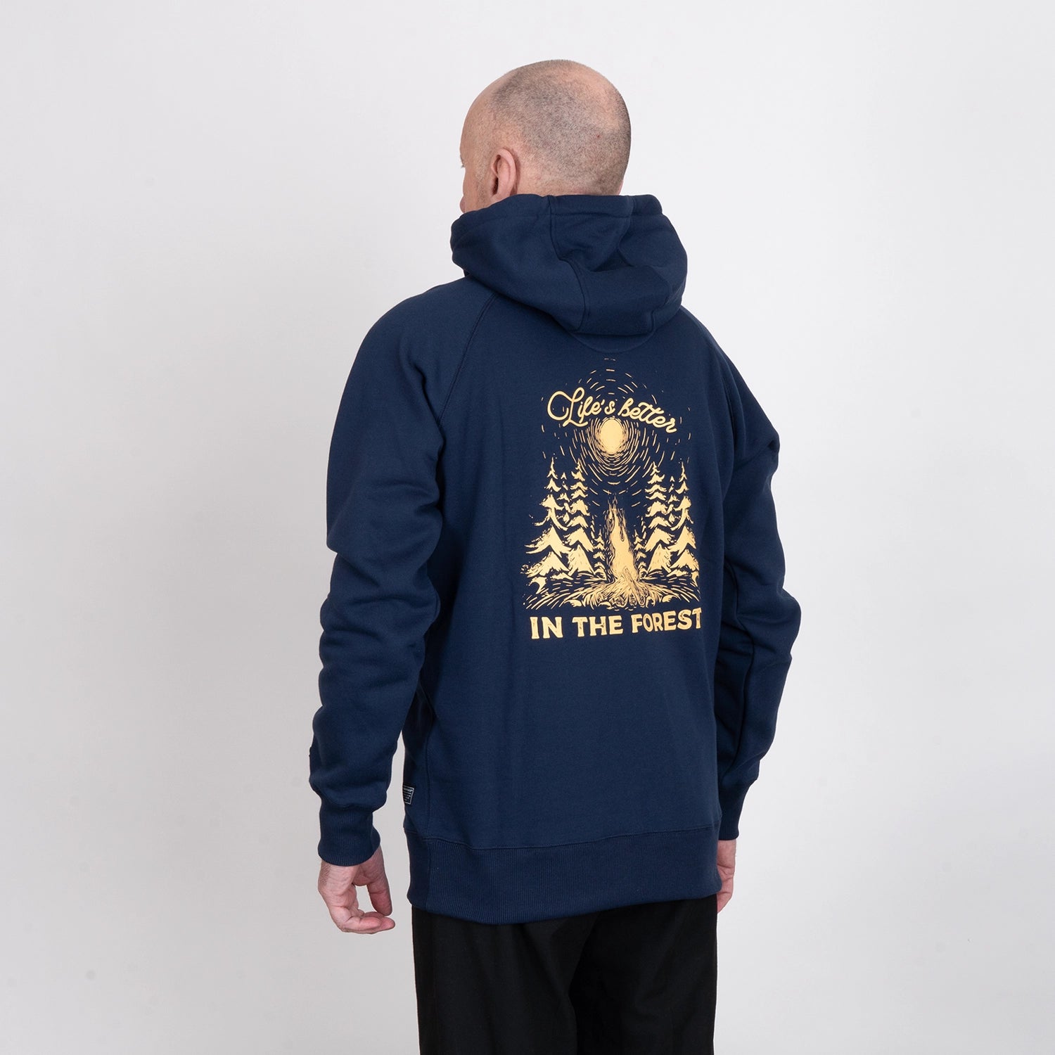 CAMPFIRE HOODIE - DARK NAVY