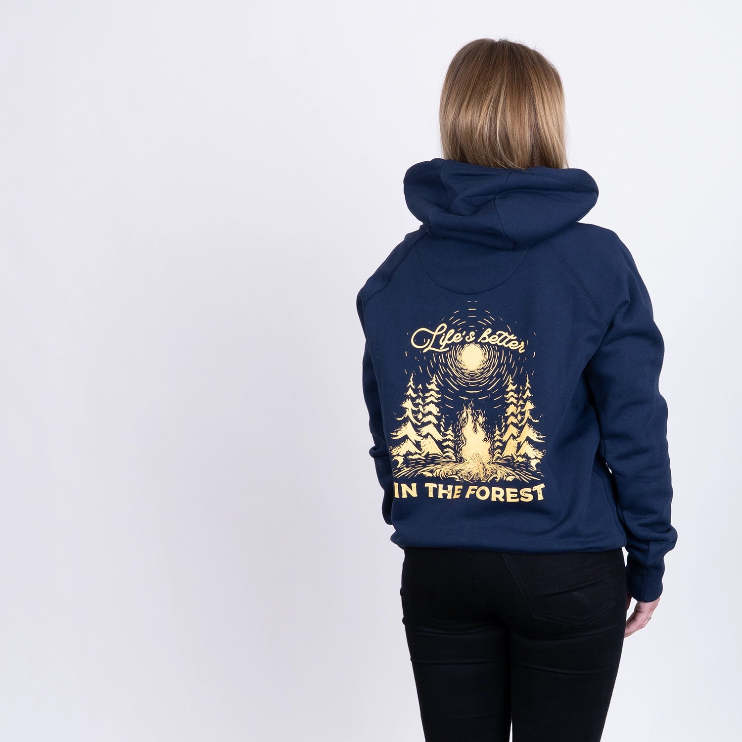 CAMPFIRE HOODIE - DARK NAVY