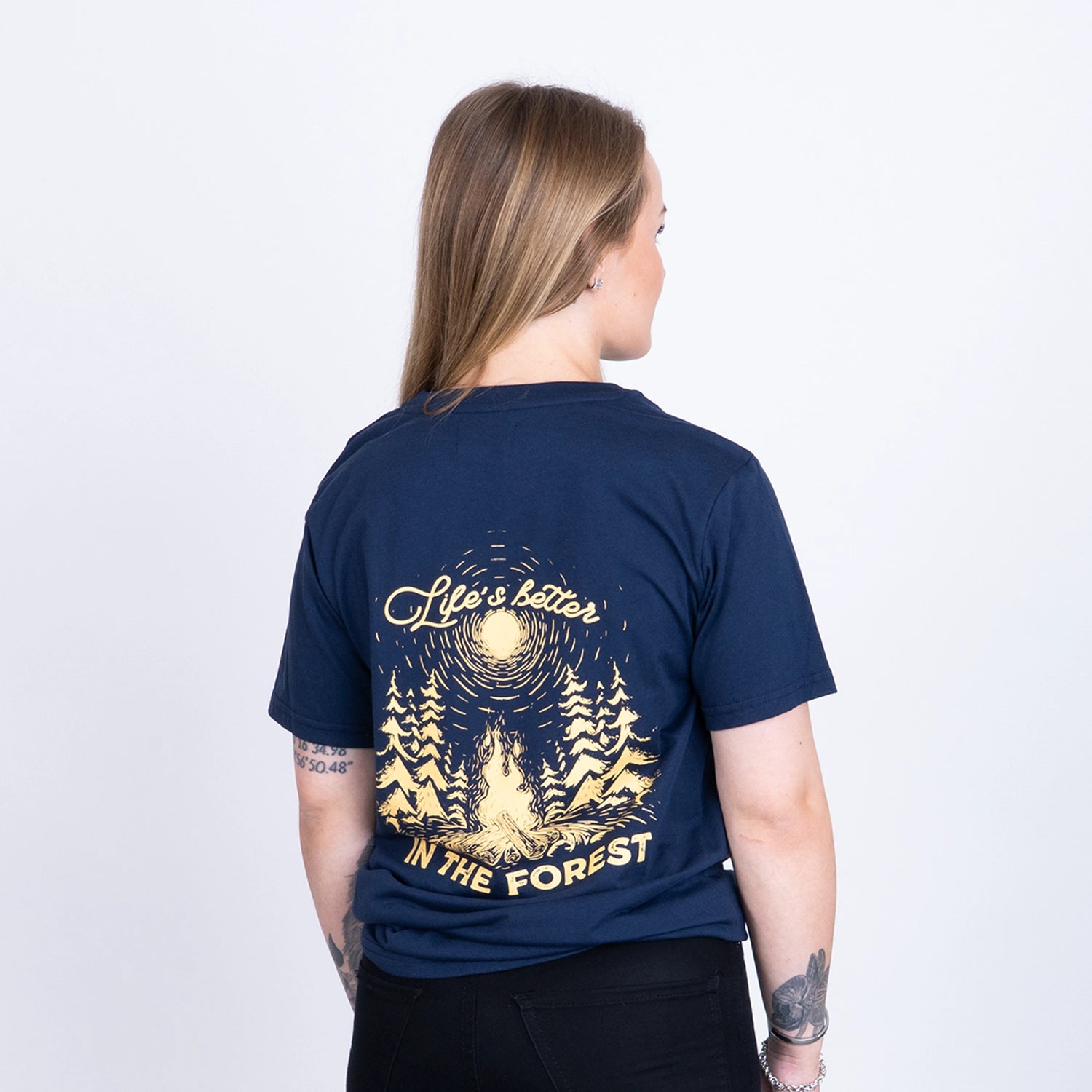 CAMPFIRE T-SHIRT - DARK NAVY