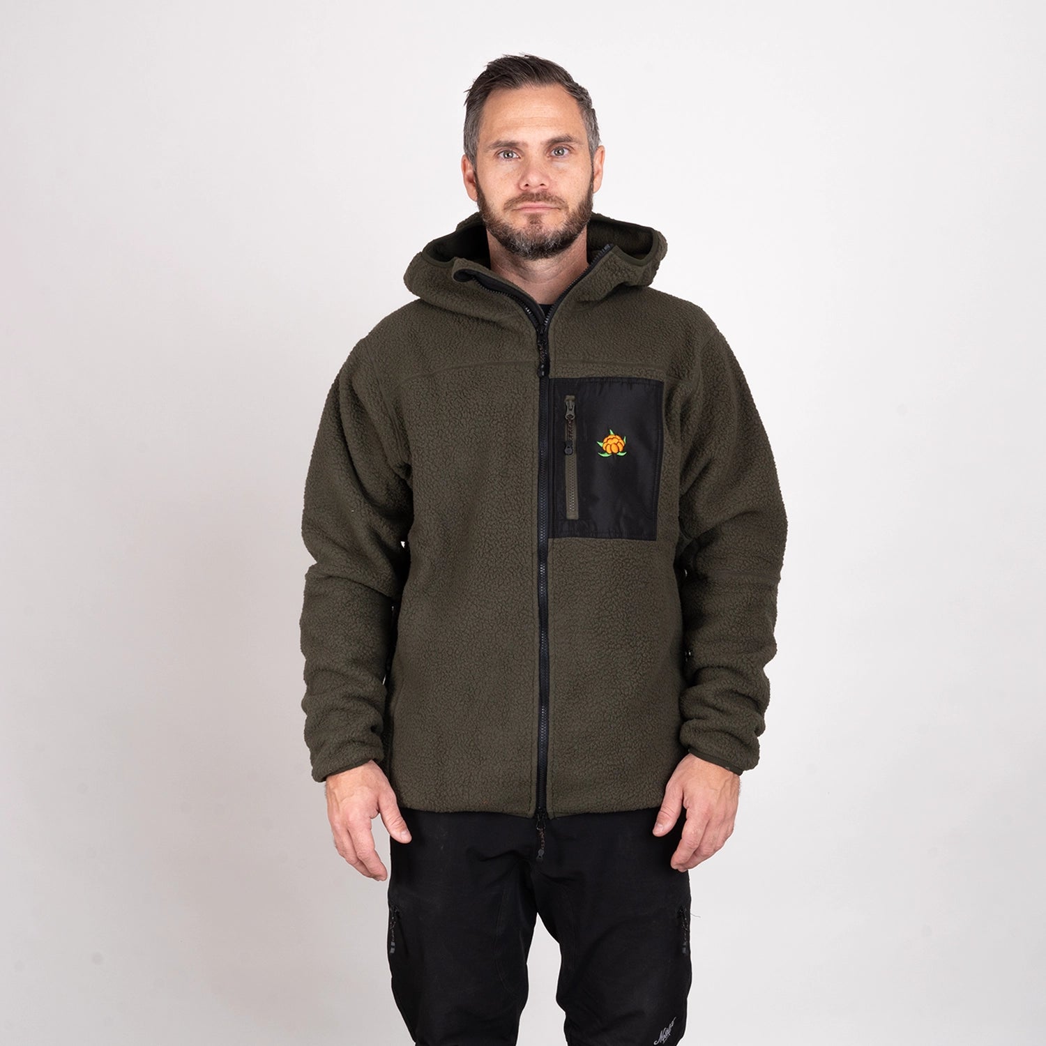 CB POLAR HOOD - DARK OLIVE