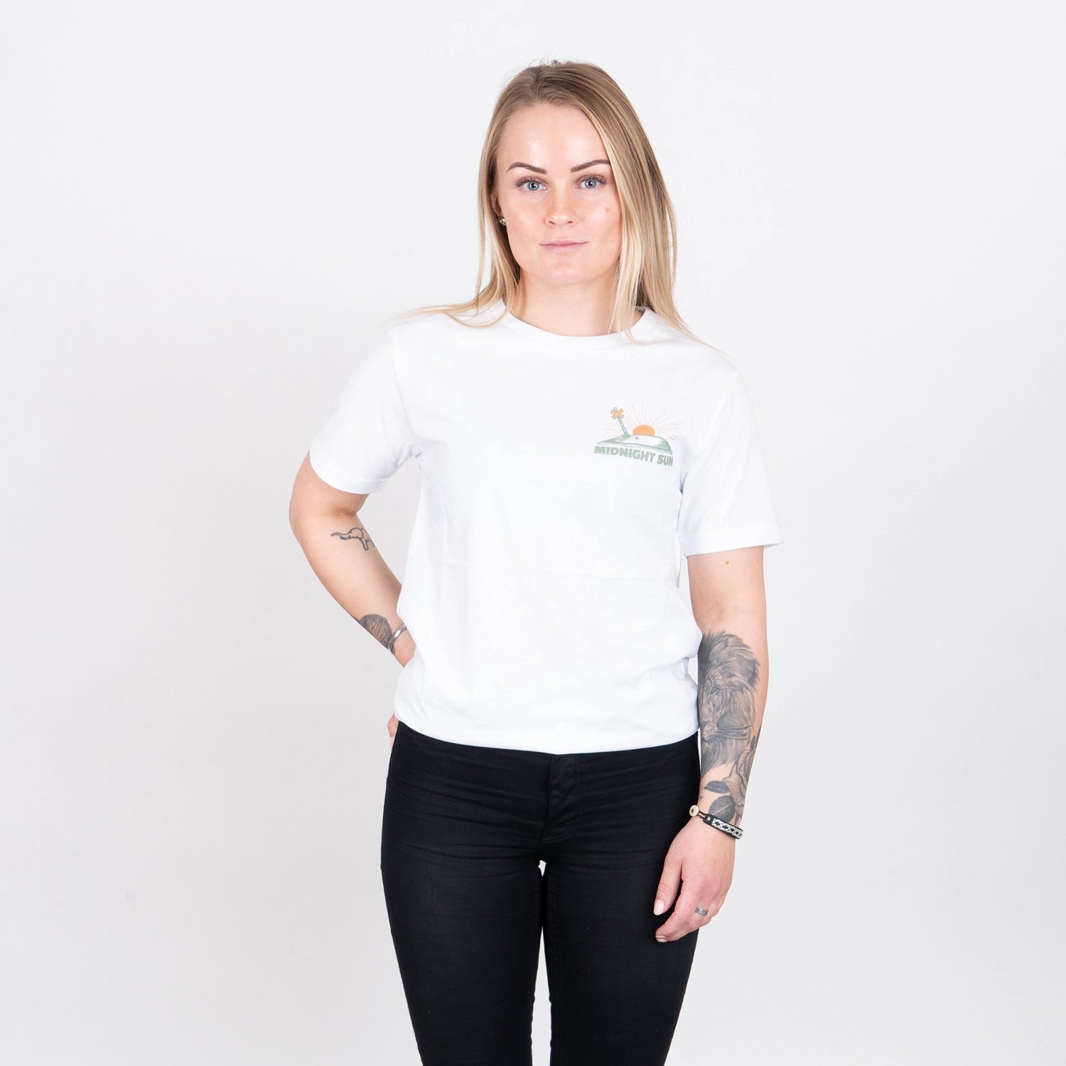 CB SUN T-SHIRT - WHITE
