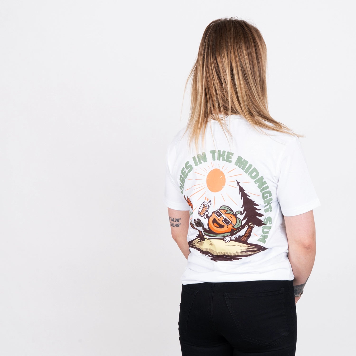 CB SUN T-SHIRT - WHITE