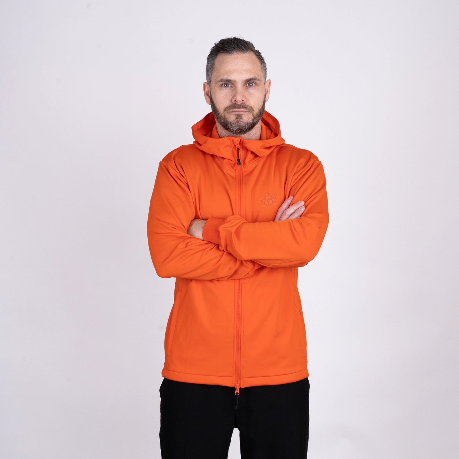 CB TECH ZIPHOODIE - ORANGE