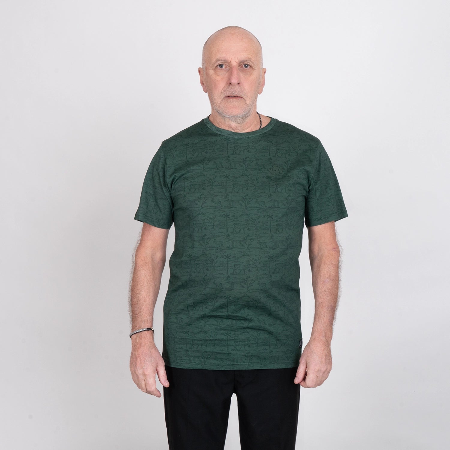 CB T-SHIRT - FJÄLLJOCK GREEN