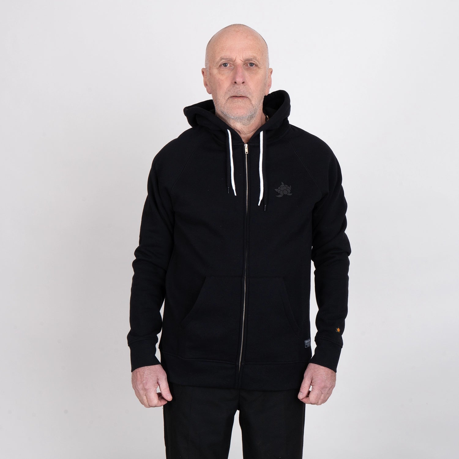 CB ZIPHOODIE - BLACK