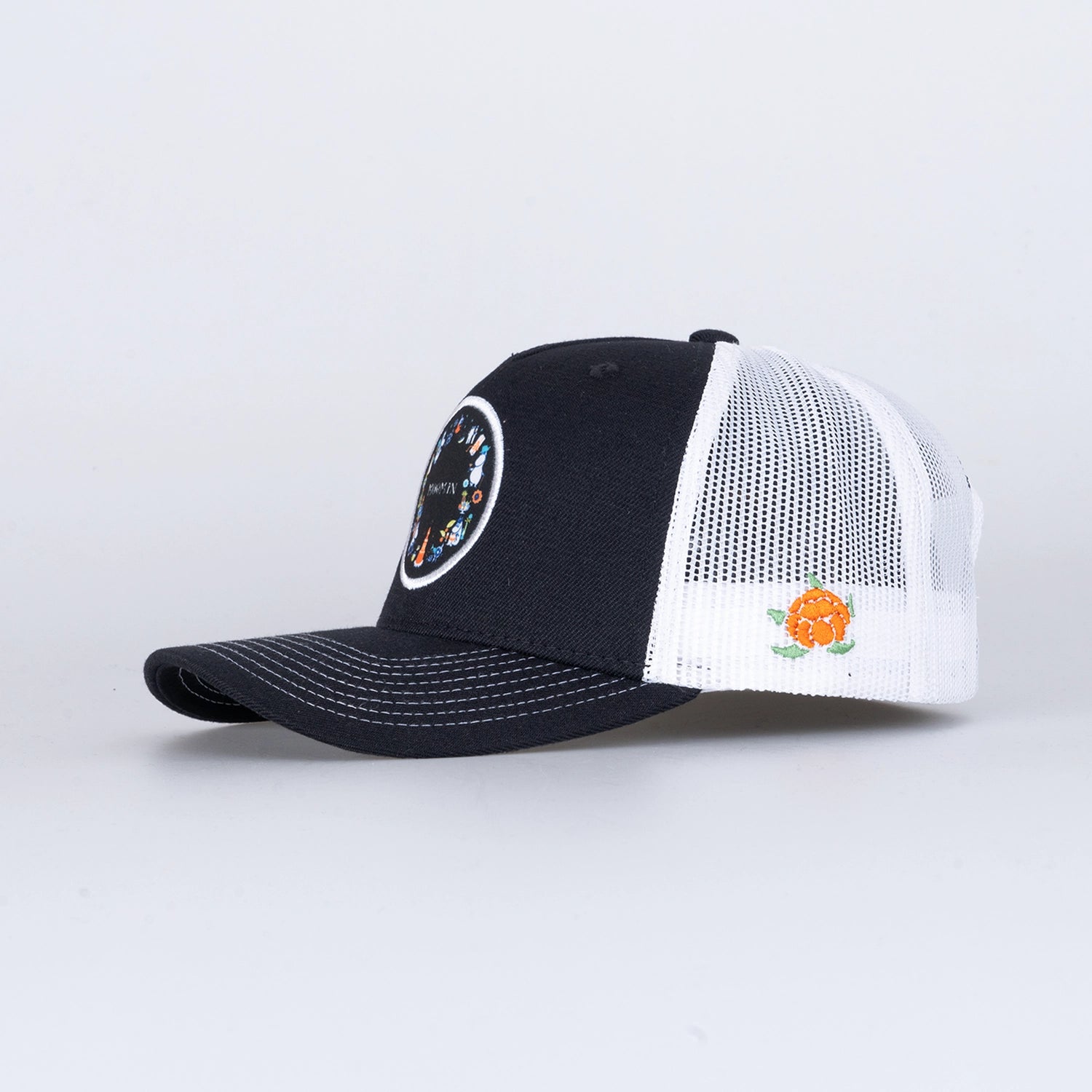 MUMIN CIRCLE TRUCKER KEPS - BLACK