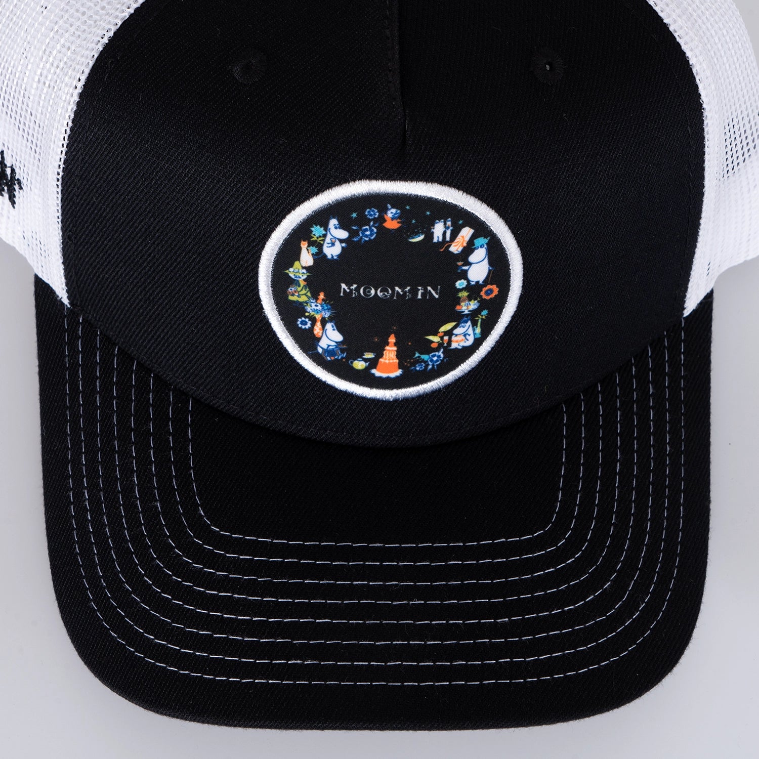 MUMIN CIRCLE TRUCKER KEPS - BLACK