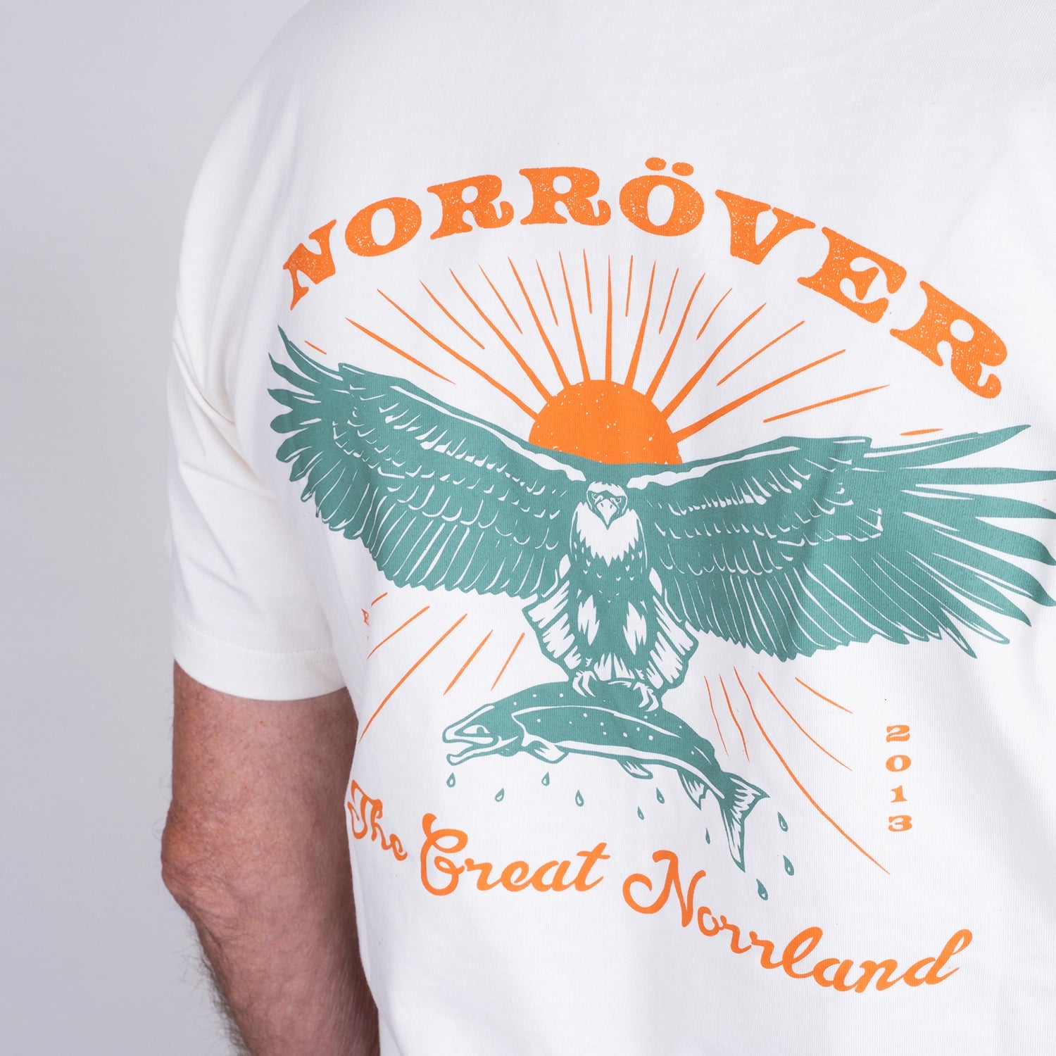 EAGLE T-SHIRT - NATURAL COTTON