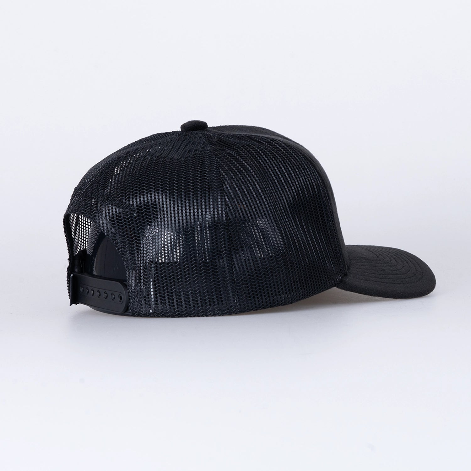 ENFALDEN VELVET TRUCKER KEPS - BLACK