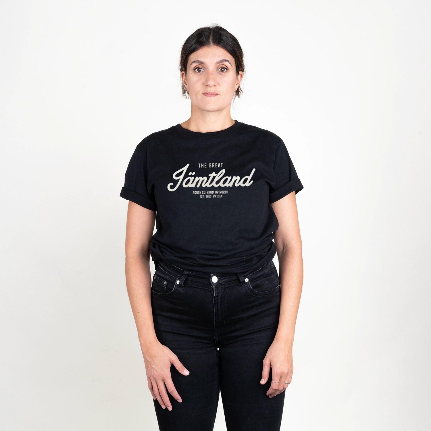 GREAT JÄMTLAND T-SHIRT - BLACK