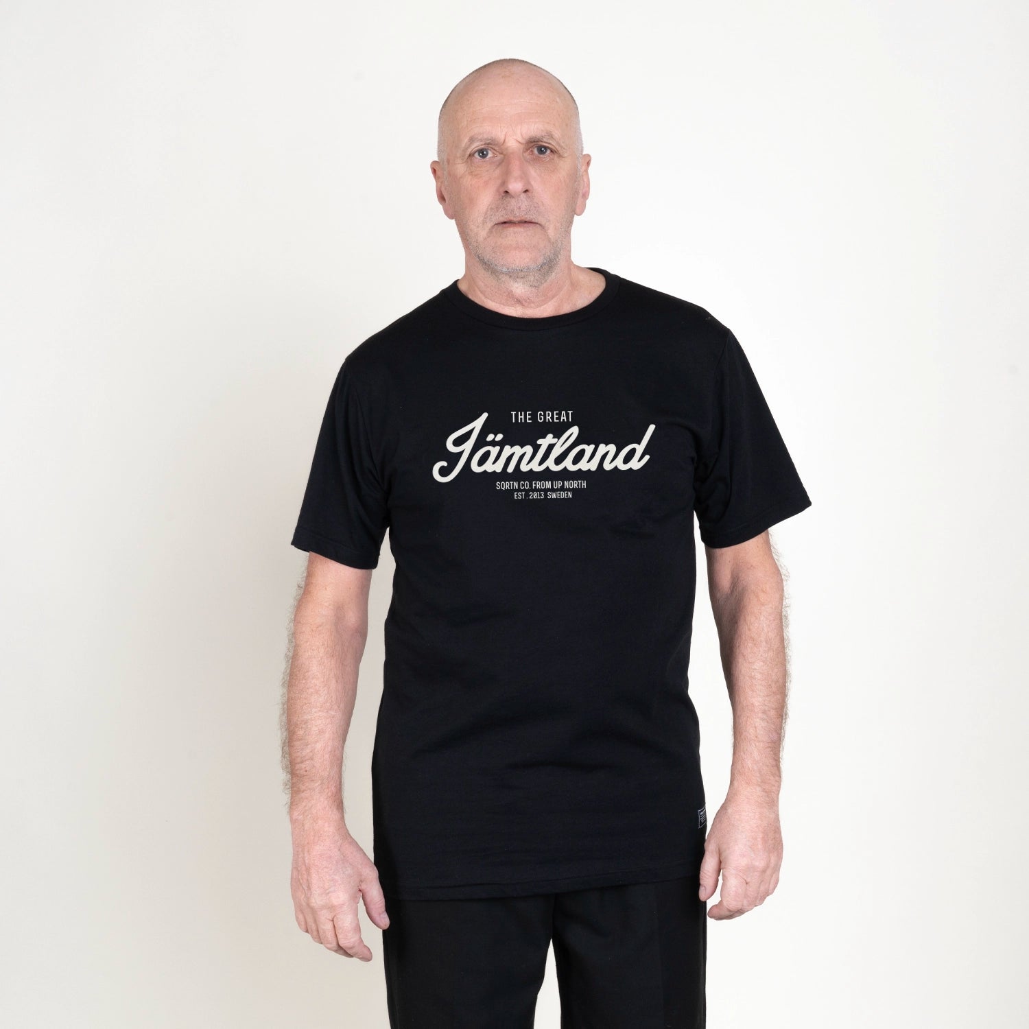 GREAT JÄMTLAND T-SHIRT - BLACK