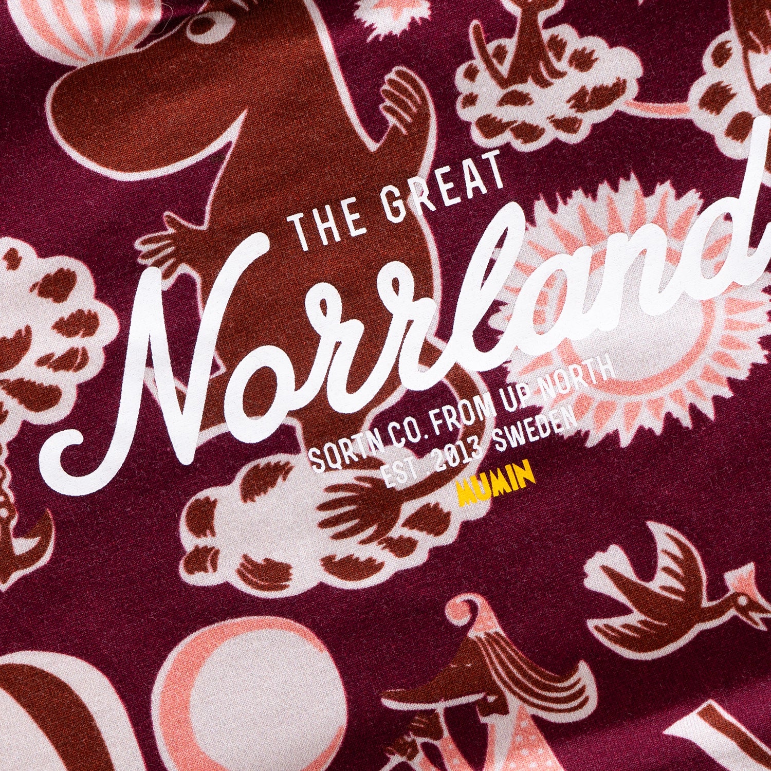 GREAT NORRLAND BODY - MUMIN BURGUNDY