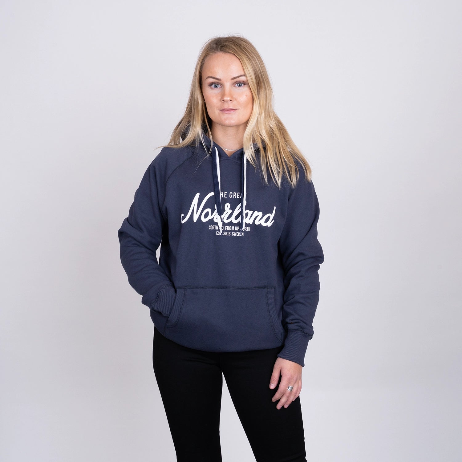 GREAT NORRLAND HOODIE - BARITONE BLUE
