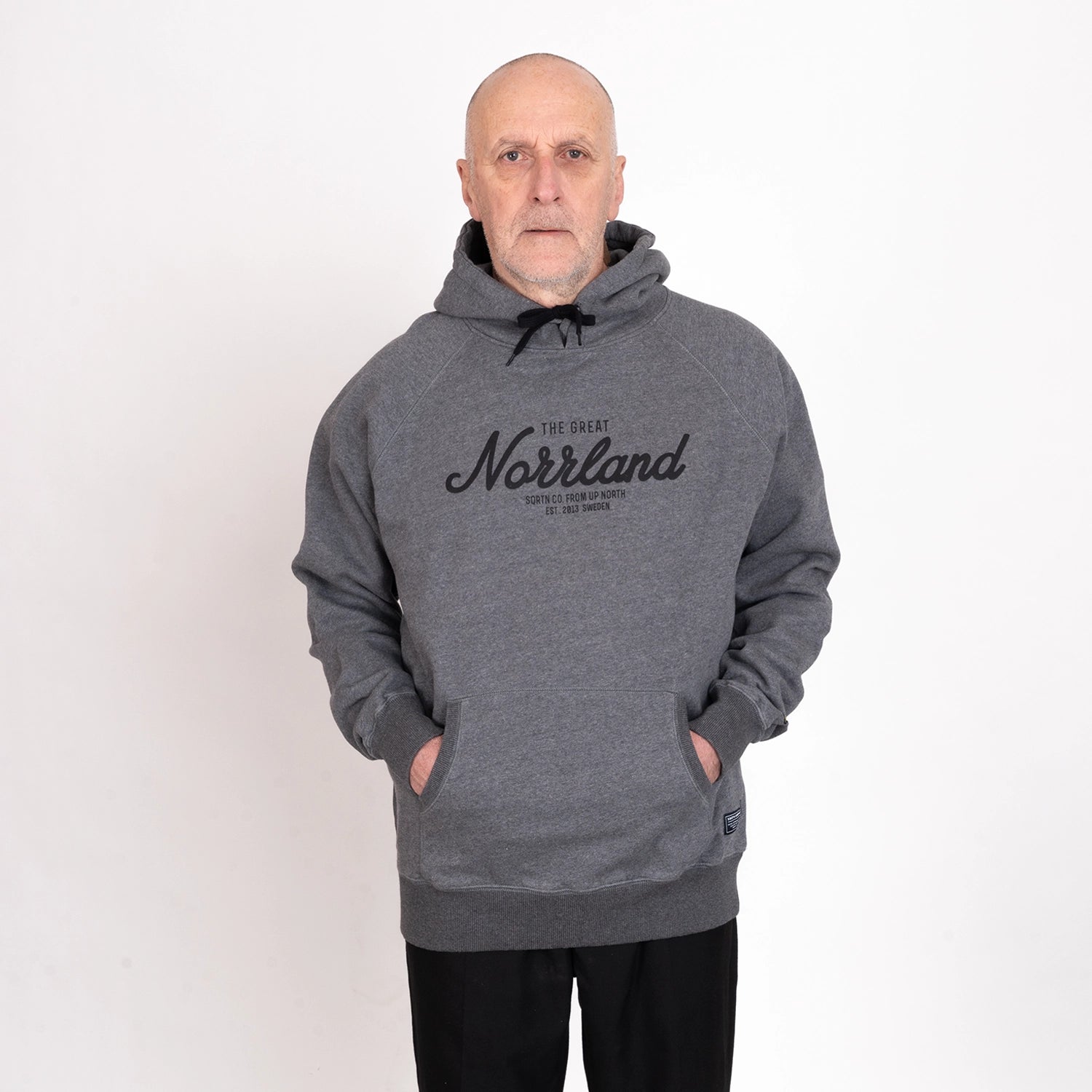 GREAT NORRLAND HOODIE - CHARCOAL