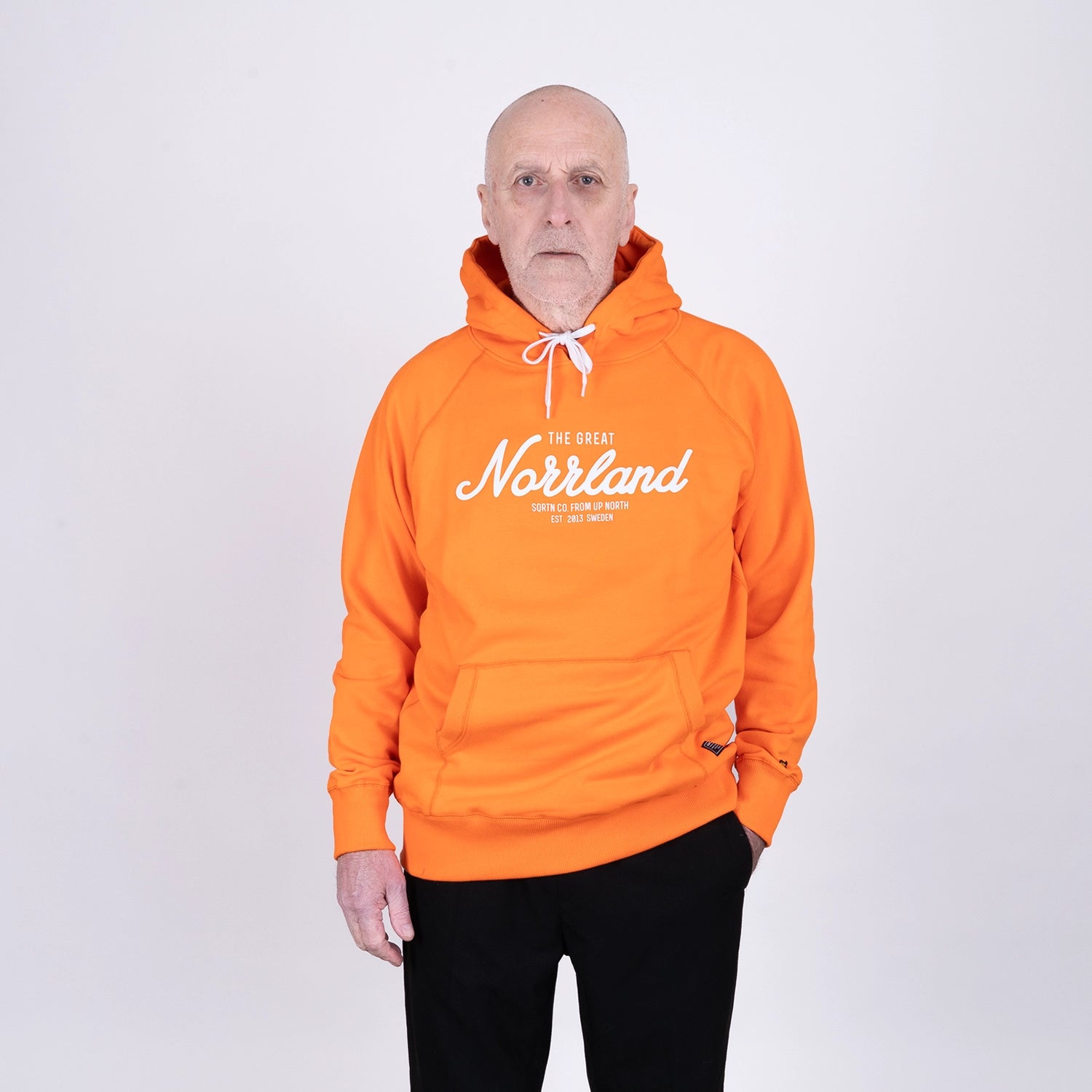 GREAT NORRLAND HOODIE - FLUORESCENT ORANGE