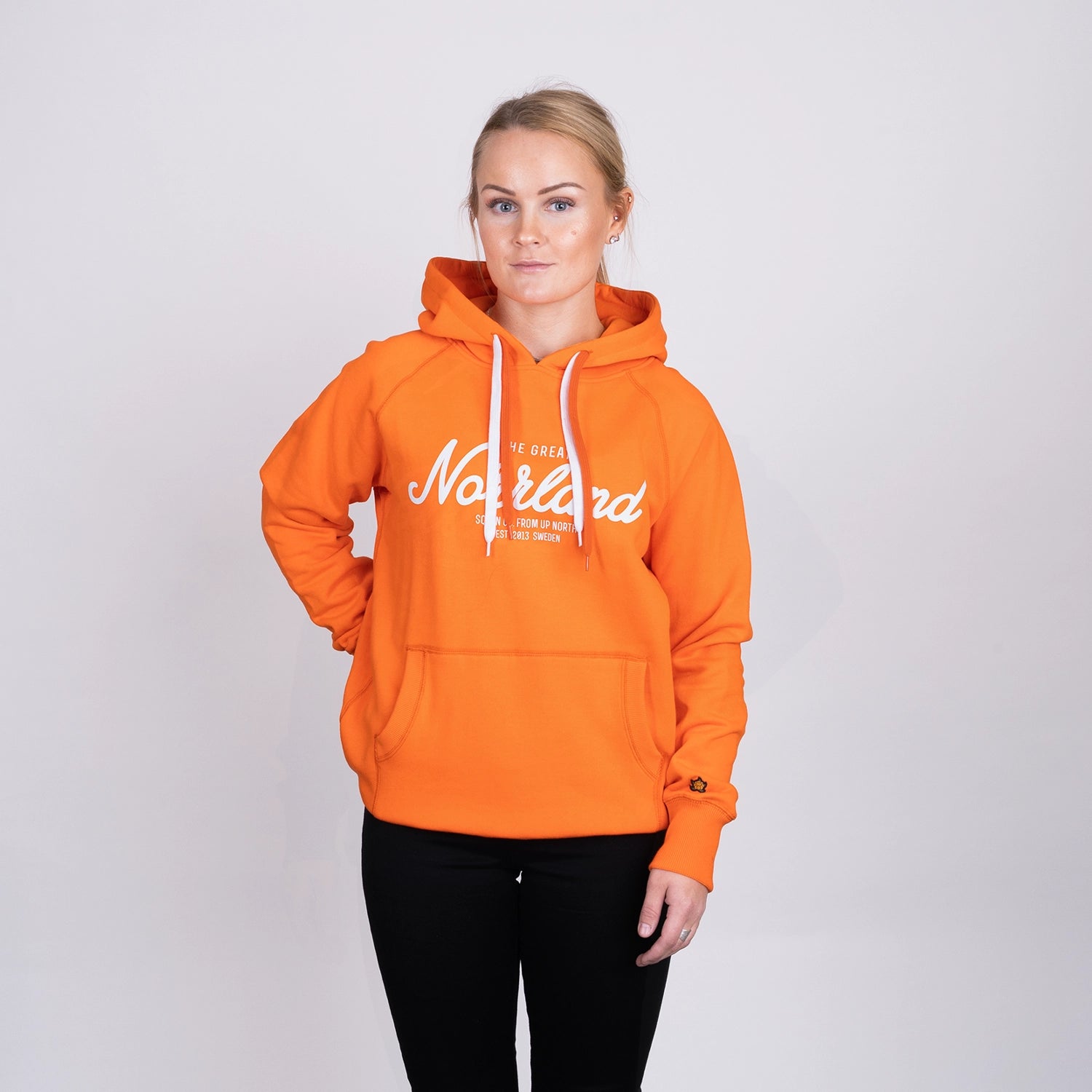 GREAT NORRLAND HOODIE - FLUORESCENT ORANGE