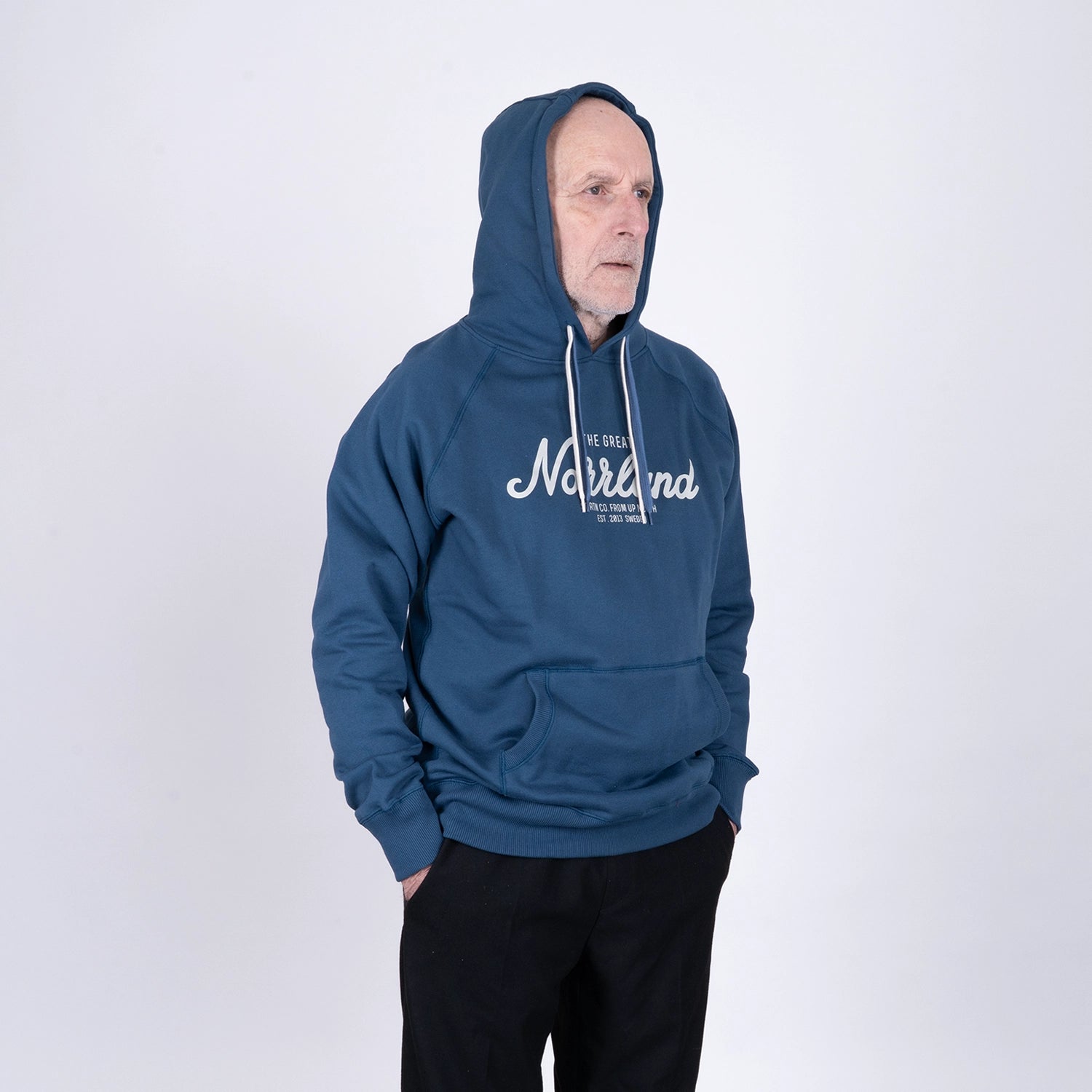 GREAT NORRLAND HOODIE - POND