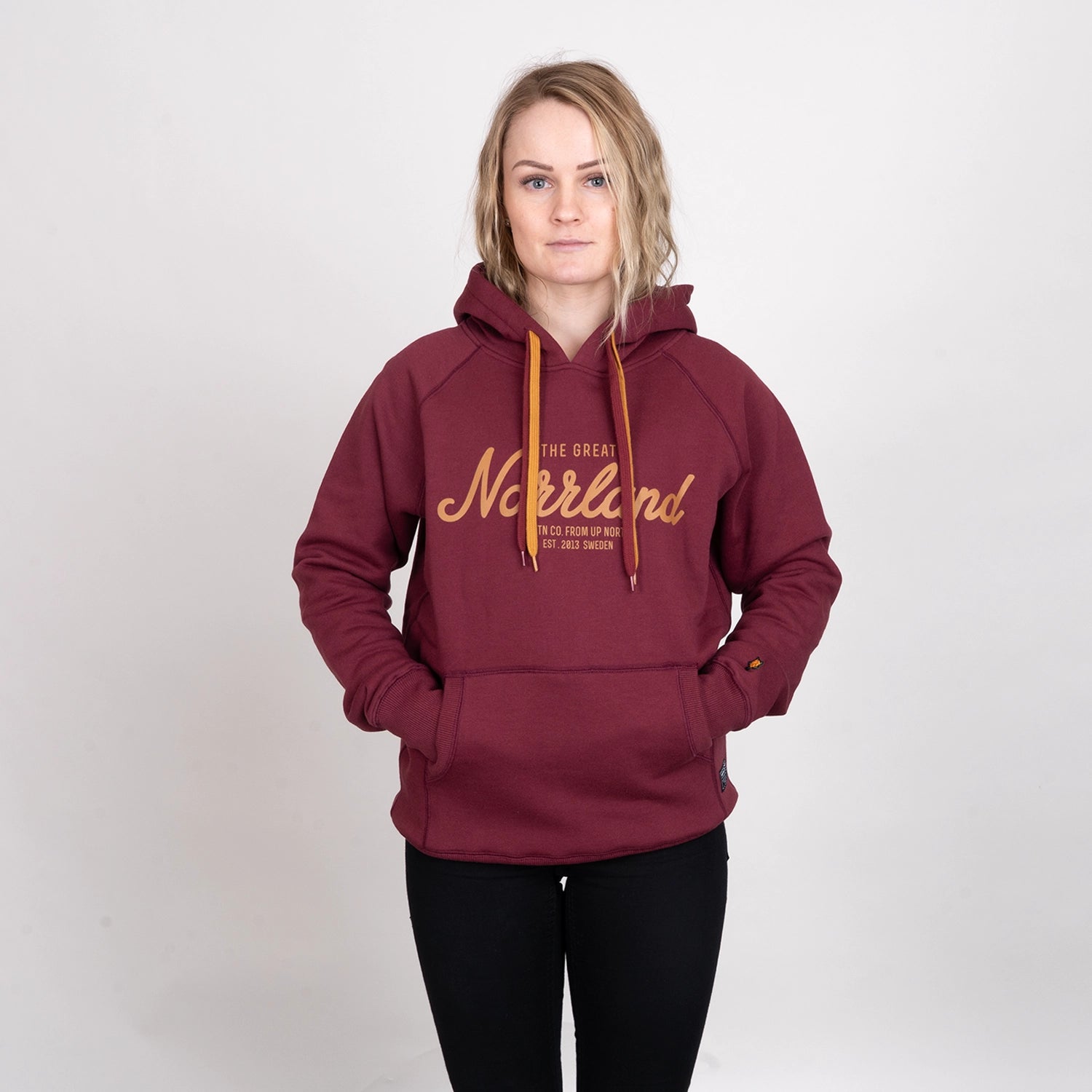 GREAT NORRLAND HOODIE - PORT WINE