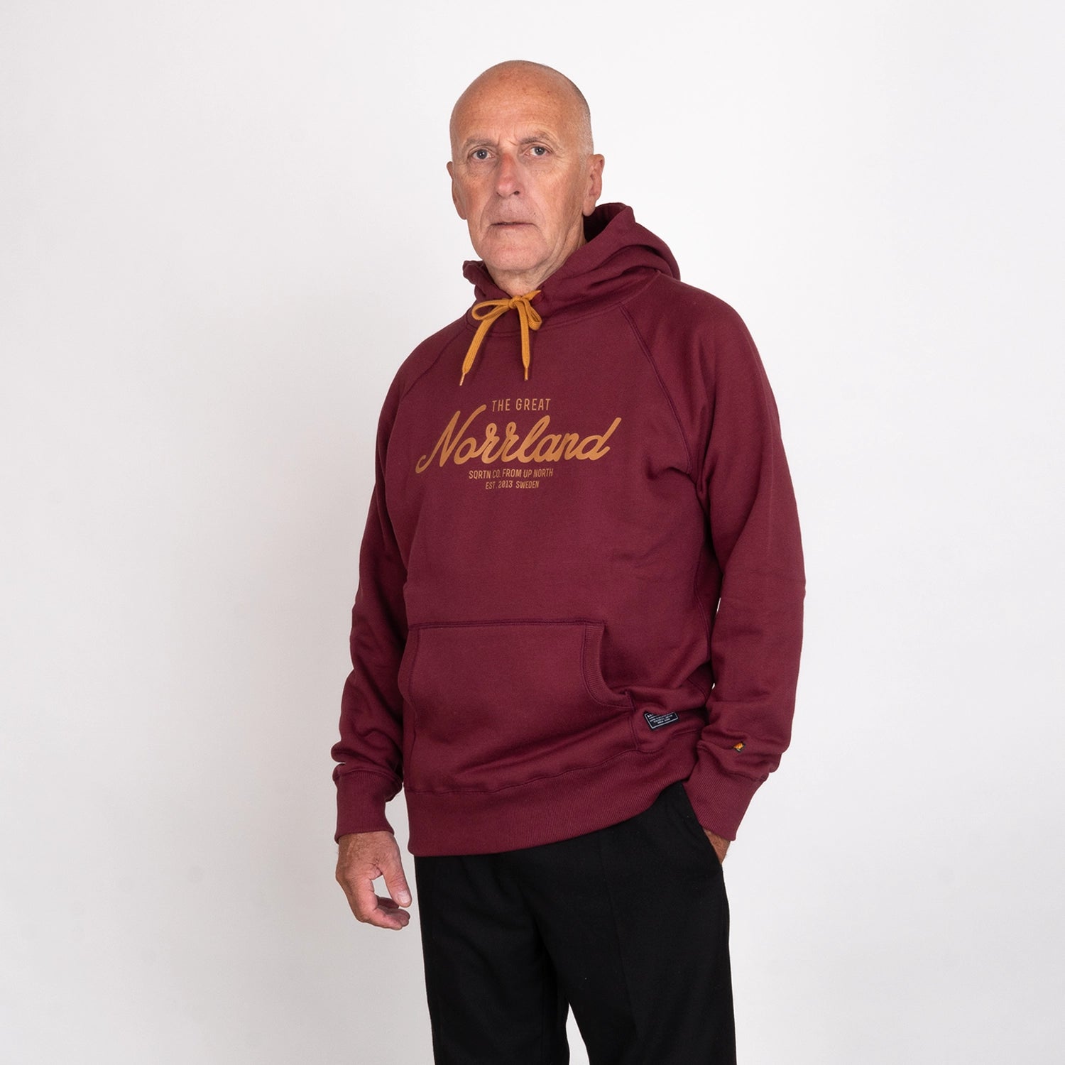 GREAT NORRLAND HOODIE - PORT WINE