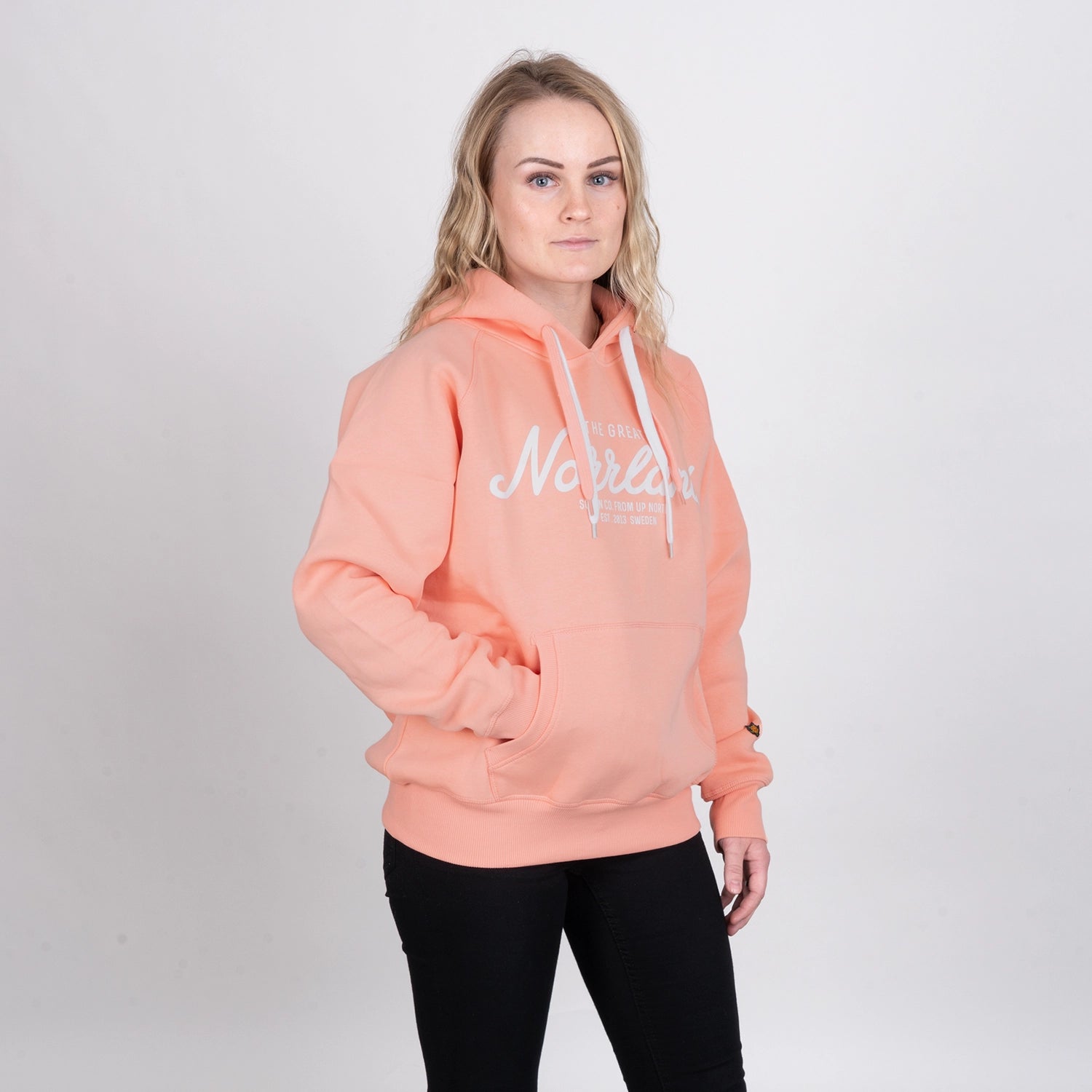 GREAT NORRLAND HOODIE - SALMON