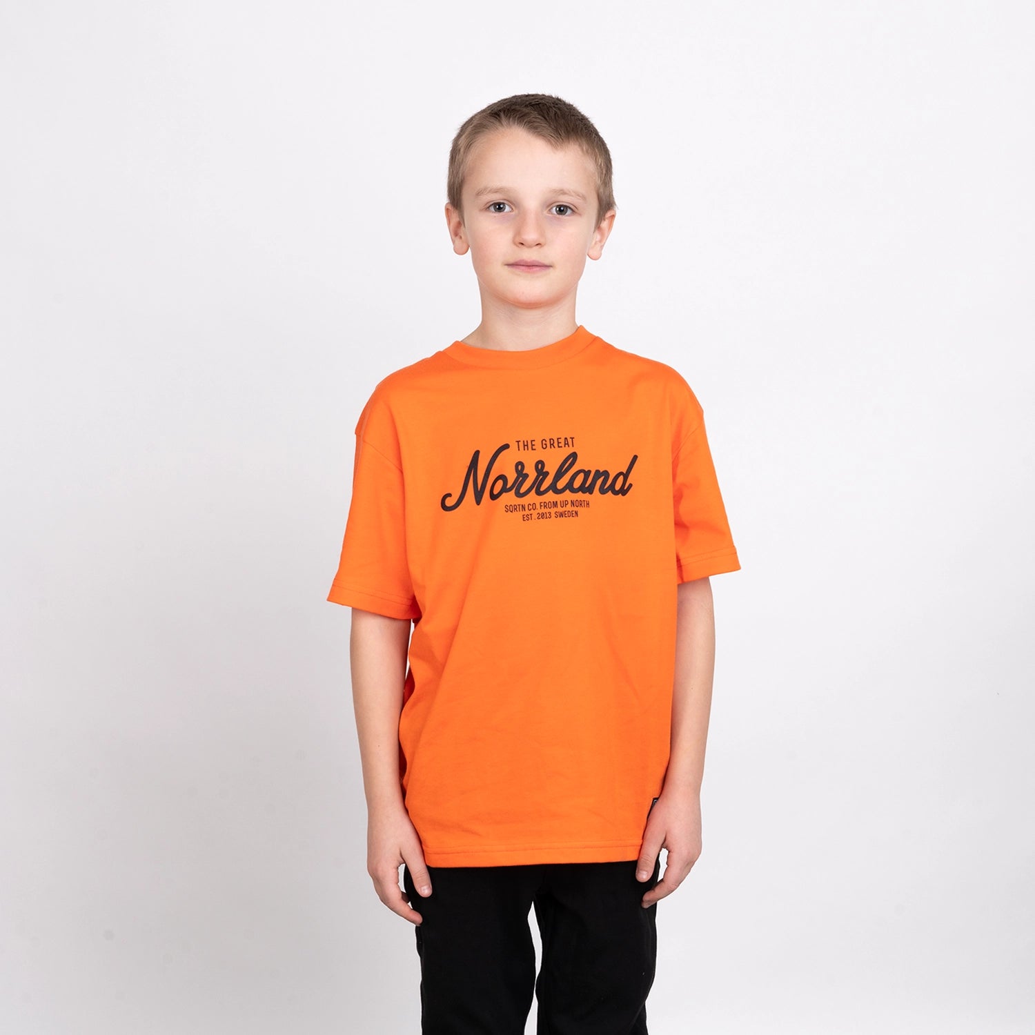 GREAT NORRLAND JUNIOR T-SHIRT - ORANGE