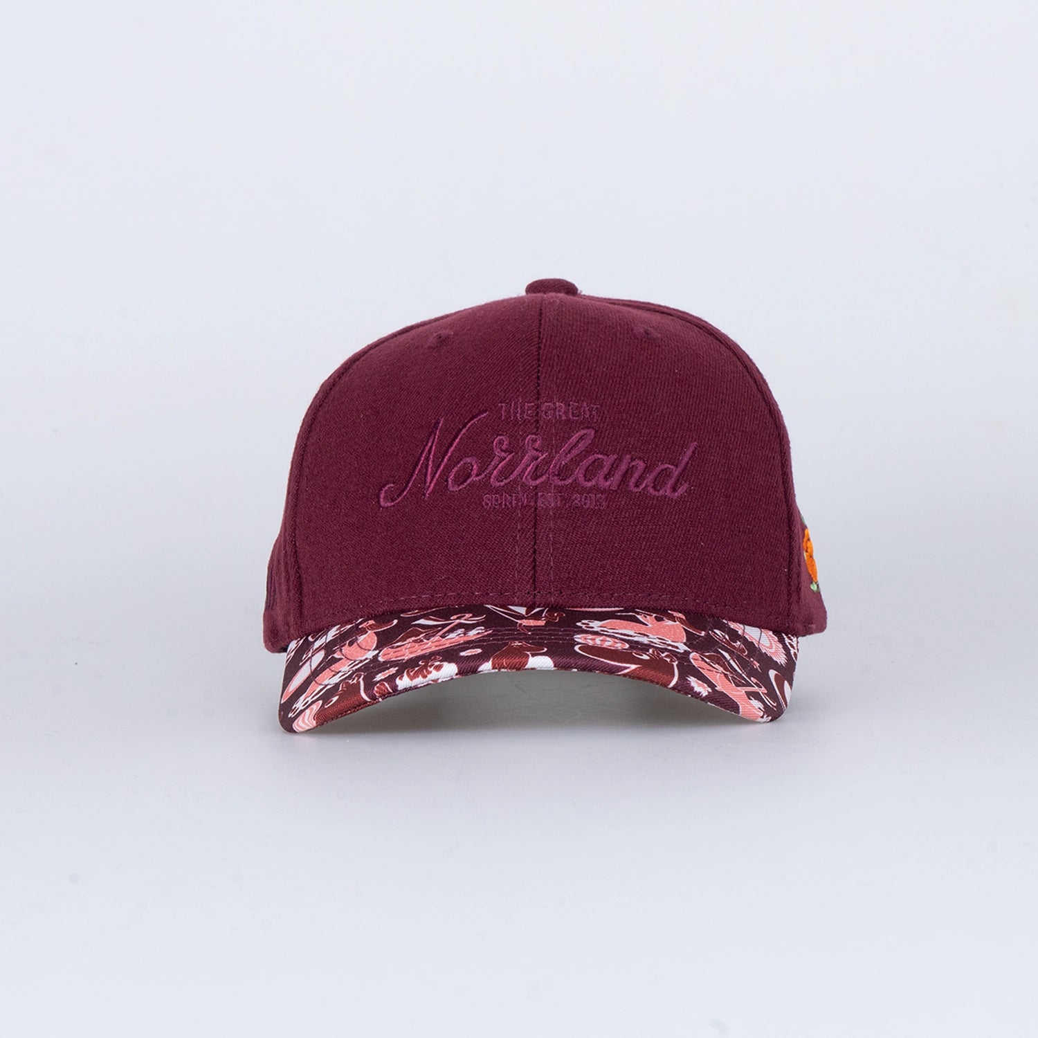 GREAT NORRLAND KIDS CAP - HOOKED MUMIN BURGUNDY