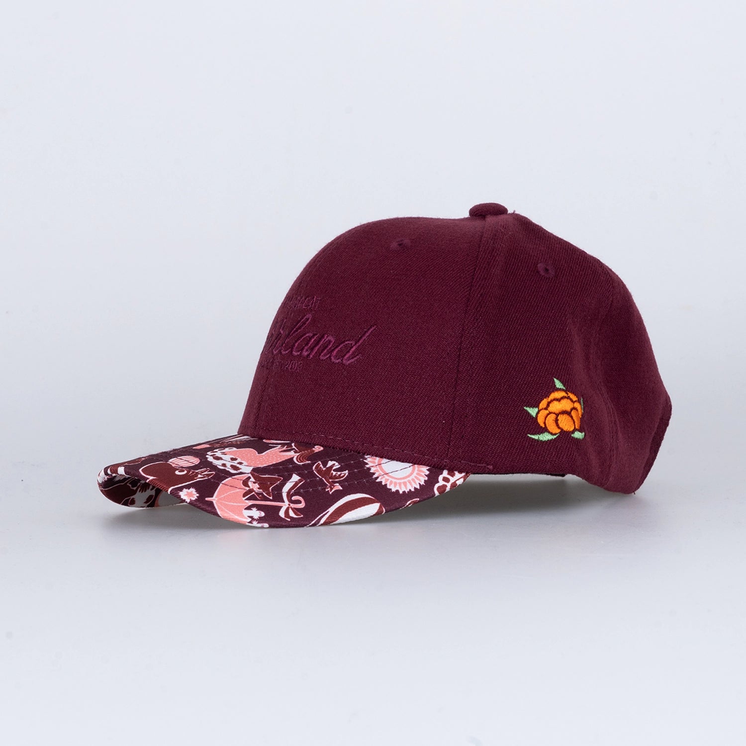 GREAT NORRLAND KIDS CAP - HOOKED MUMIN BURGUNDY