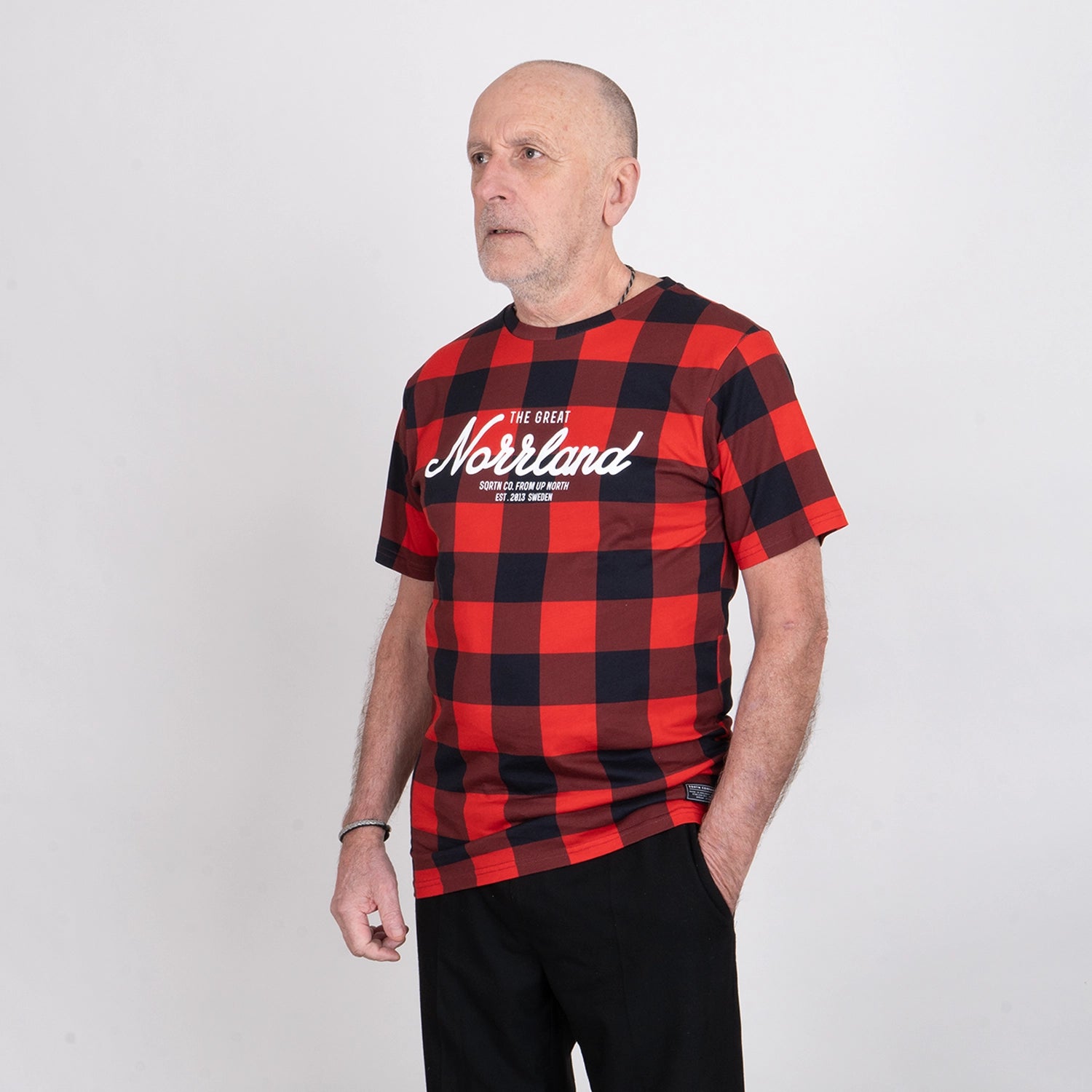 GREAT NORRLAND T-SHIRT - LUMBERJACK RED