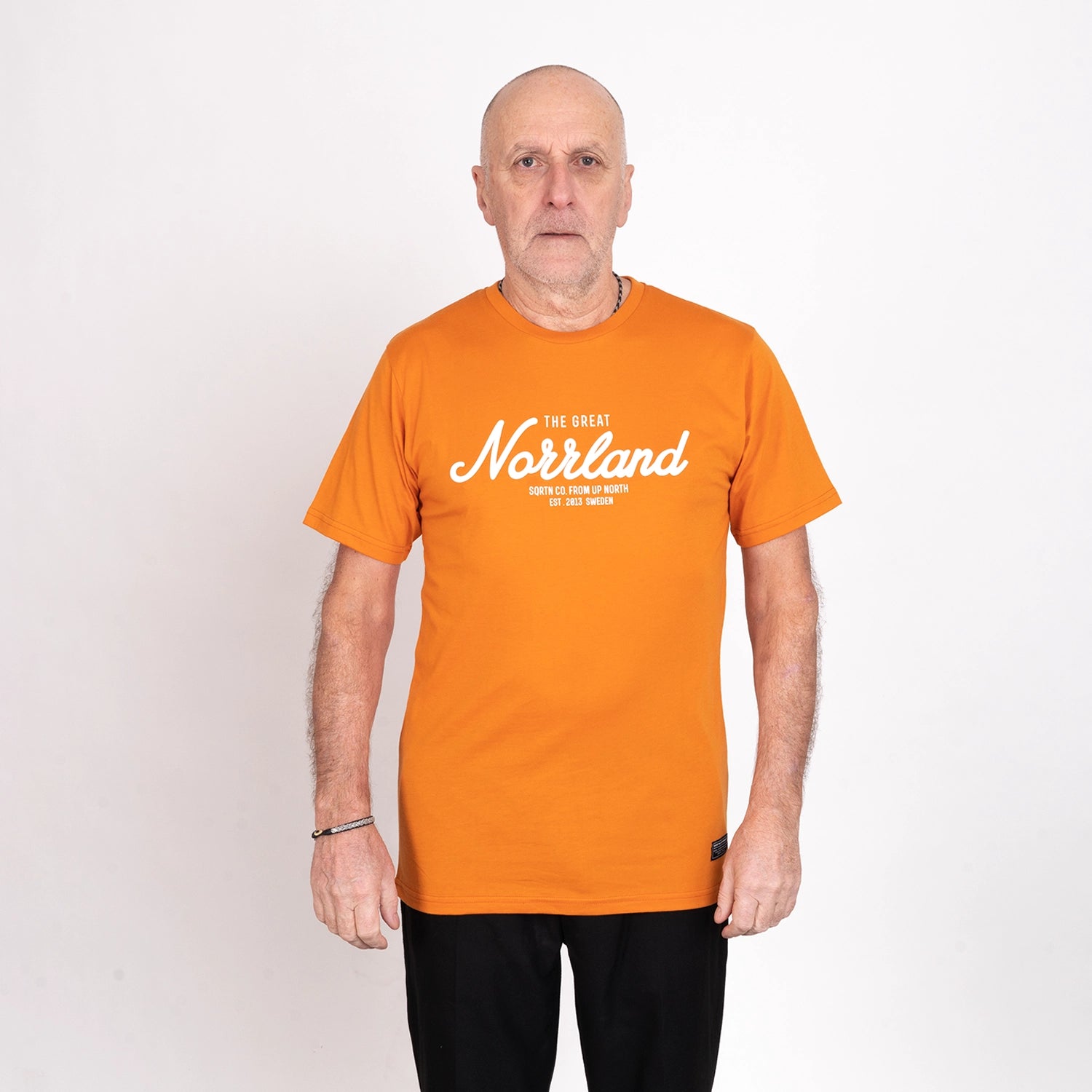 GREAT NORRLAND T-SHIRT - ORANGE MAPLE