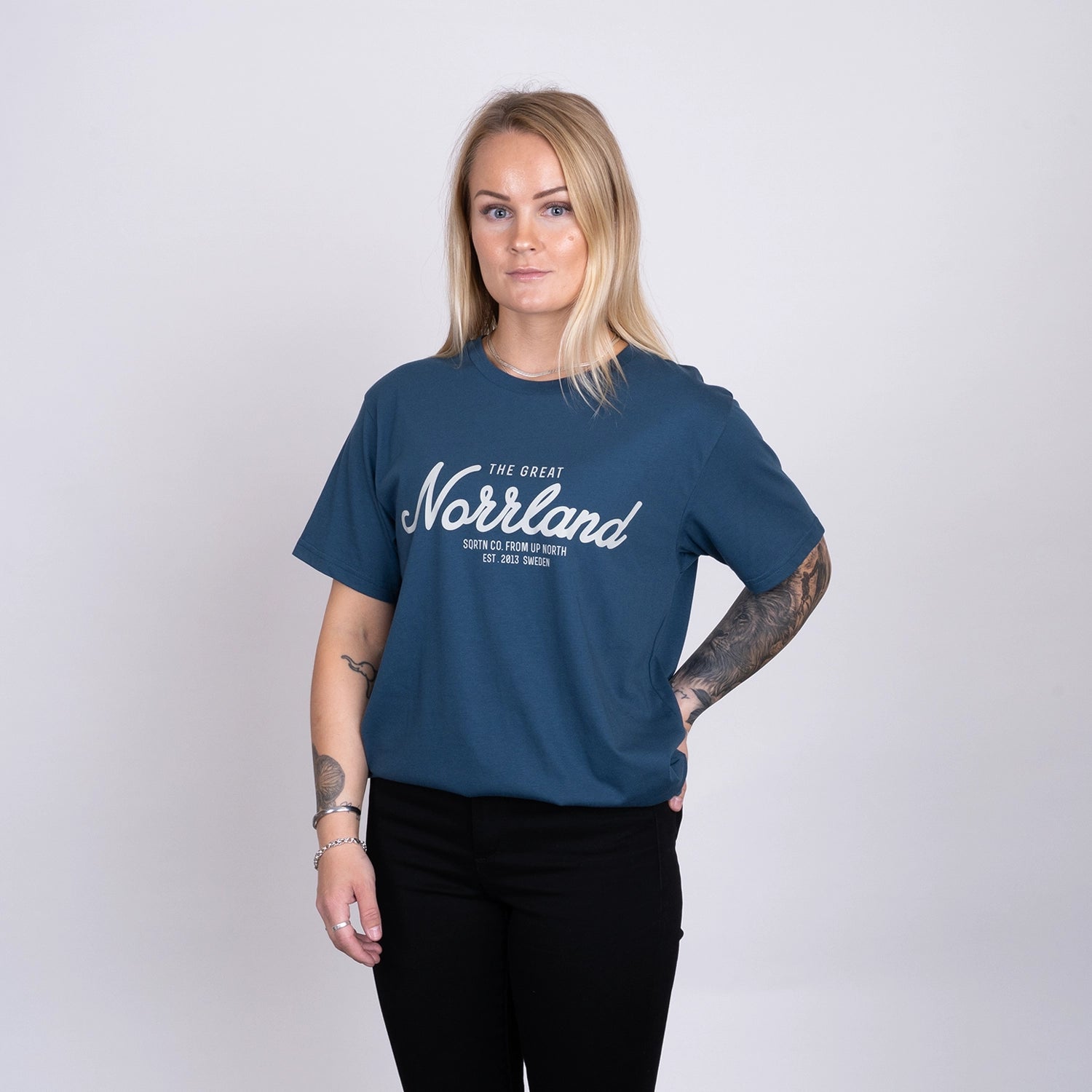 GREAT NORRLAND T-SHIRT - POND