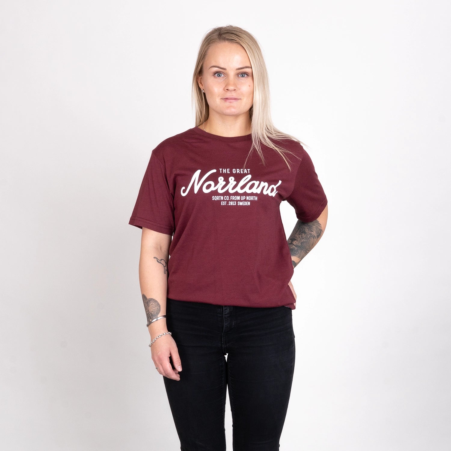 GREAT NORRLAND T-SHIRT - PORT WINE