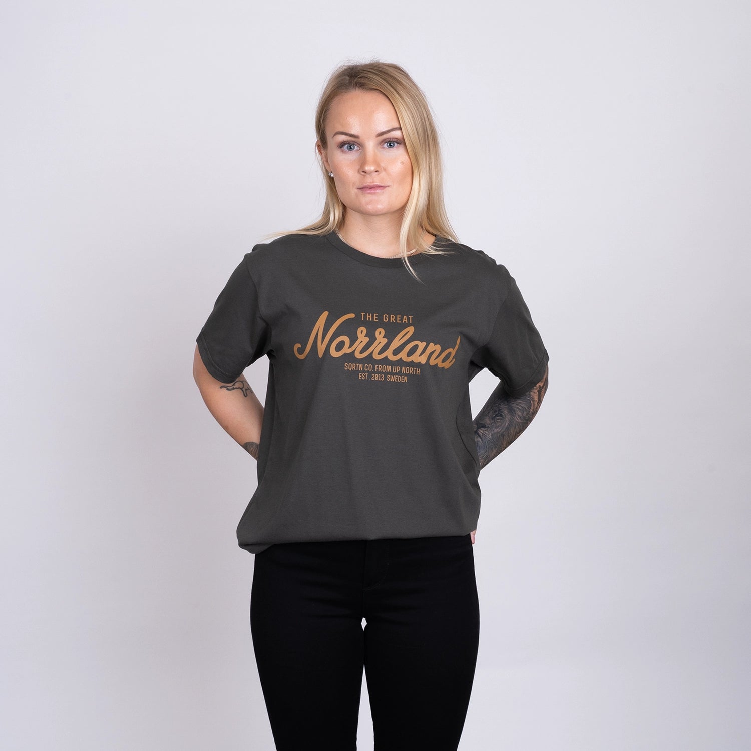 GREAT NORRLAND T-SHIRT - ROSIN