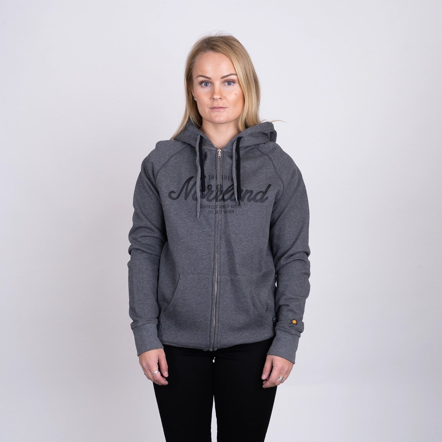 GREAT NORRLAND ZIPHOODIE - CHARCOAL