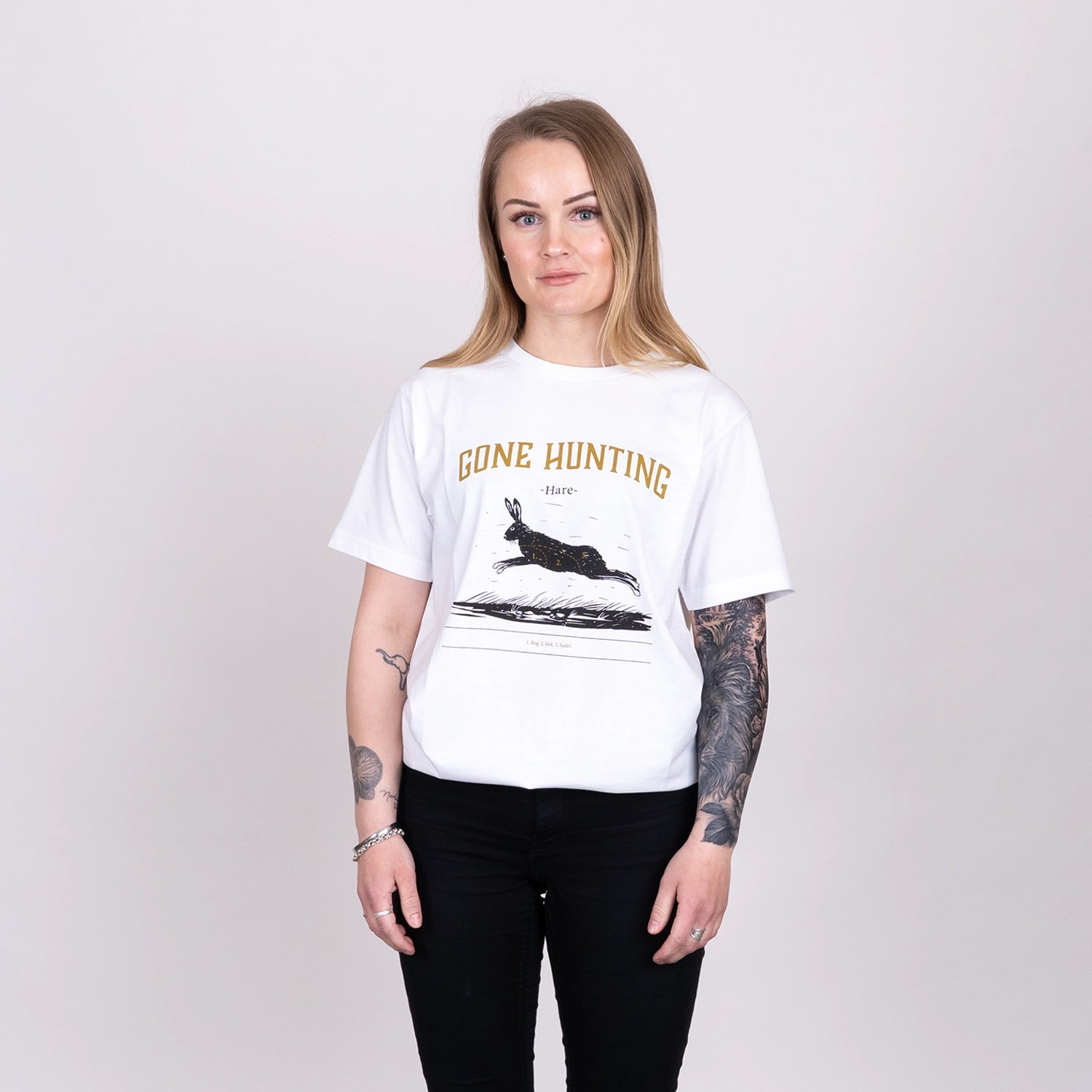 HARE T-SHIRT - WHITE