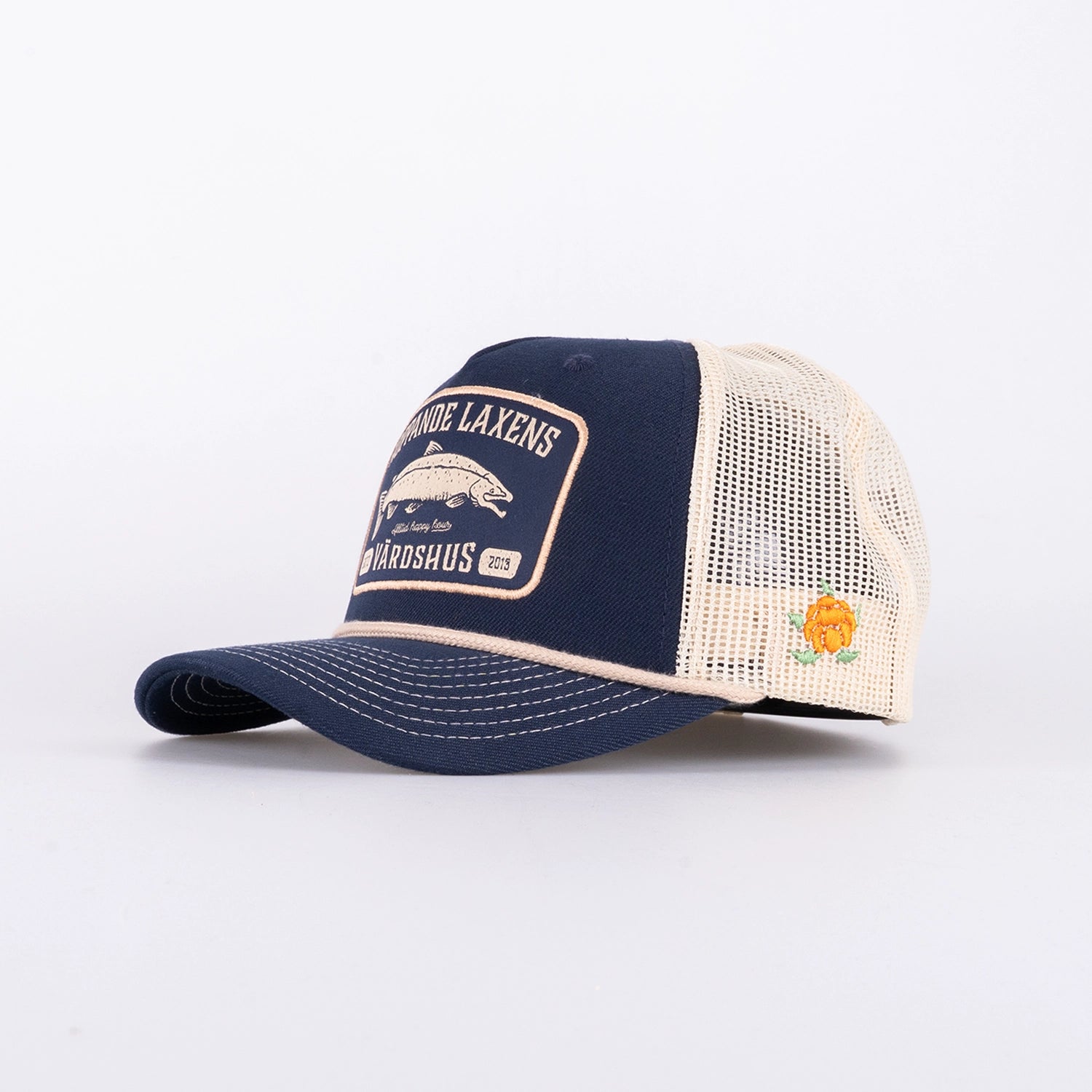 HOPPANDE LAXEN TRUCKER KEPS - NAVY