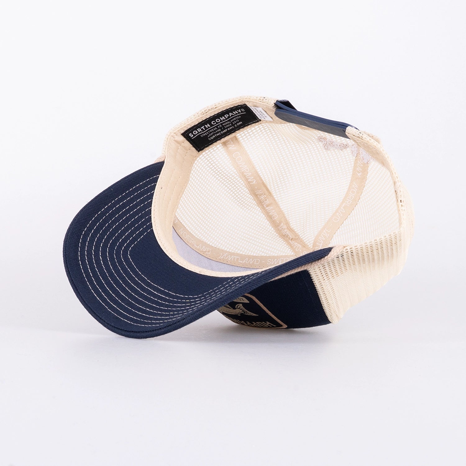HOPPANDE LAXEN TRUCKER KEPS - NAVY